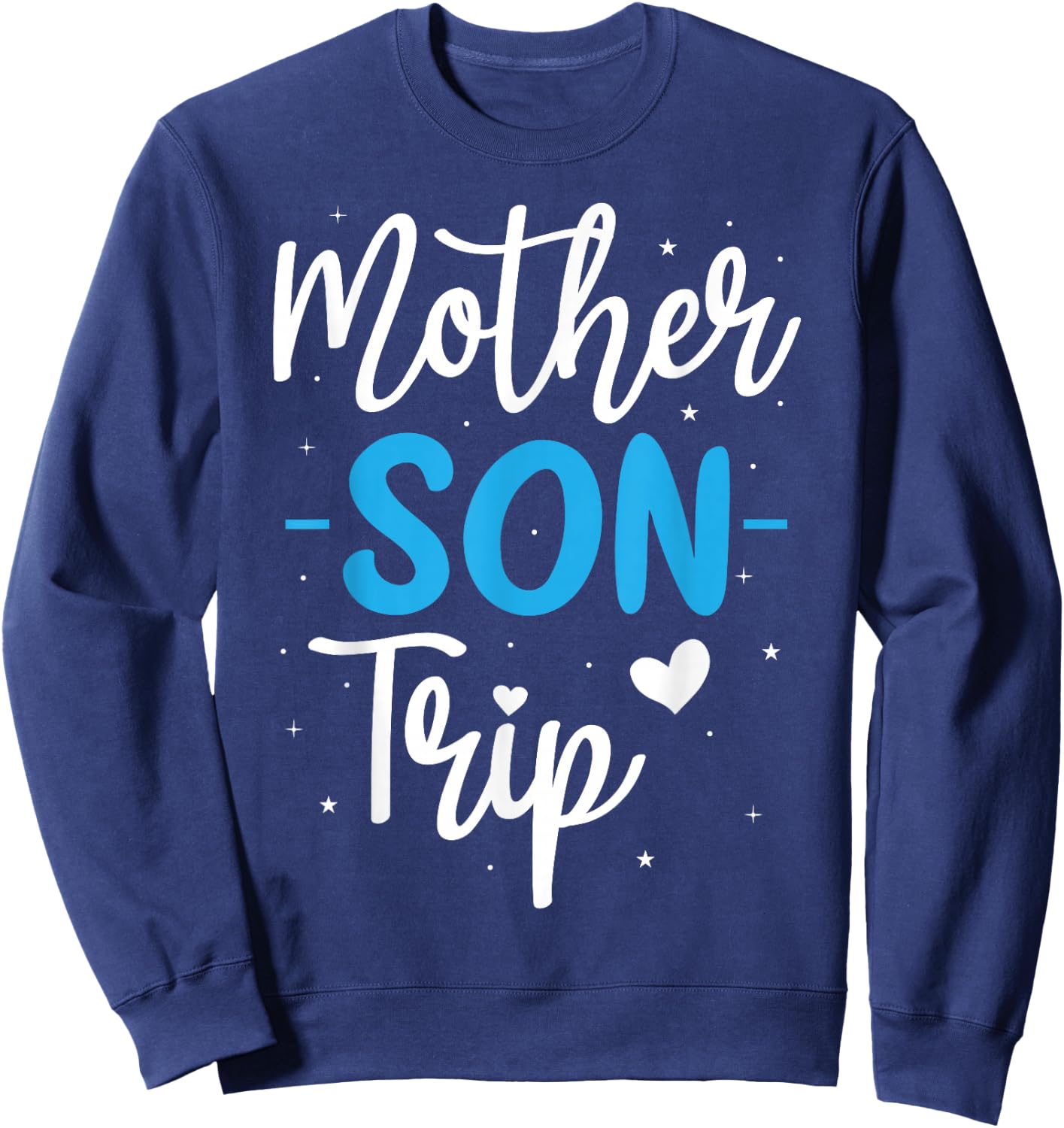 Mother Son Trip Summer Family Vacation Trip Cruise Beach Sweatshirt - Sweatshirt | Navy