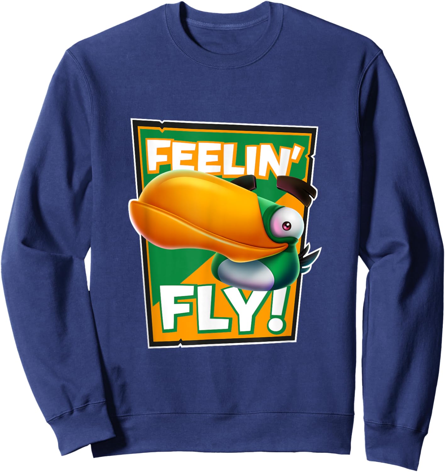 Angry Birds Hal Feelin' Fly Official Merchandise Sweatshirt - Sweatshirt | Navy
