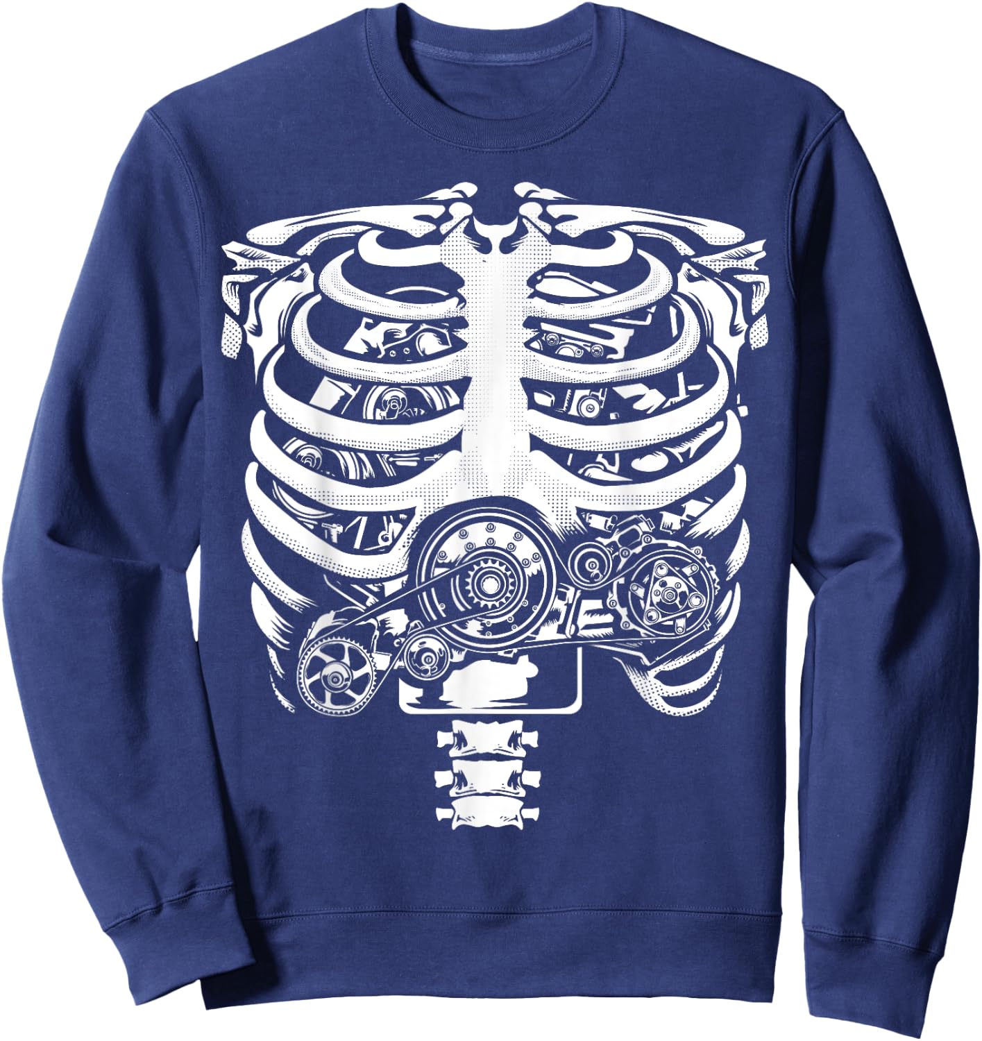 Funny Mechanic Designs Dad Car Enthusiasts Engineers Sweatshirt - Sweatshirt | Navy
