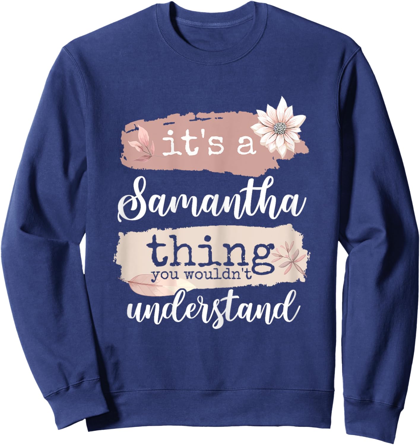 It's a Samantha thing Sweatshirt - Sweatshirt | Navy