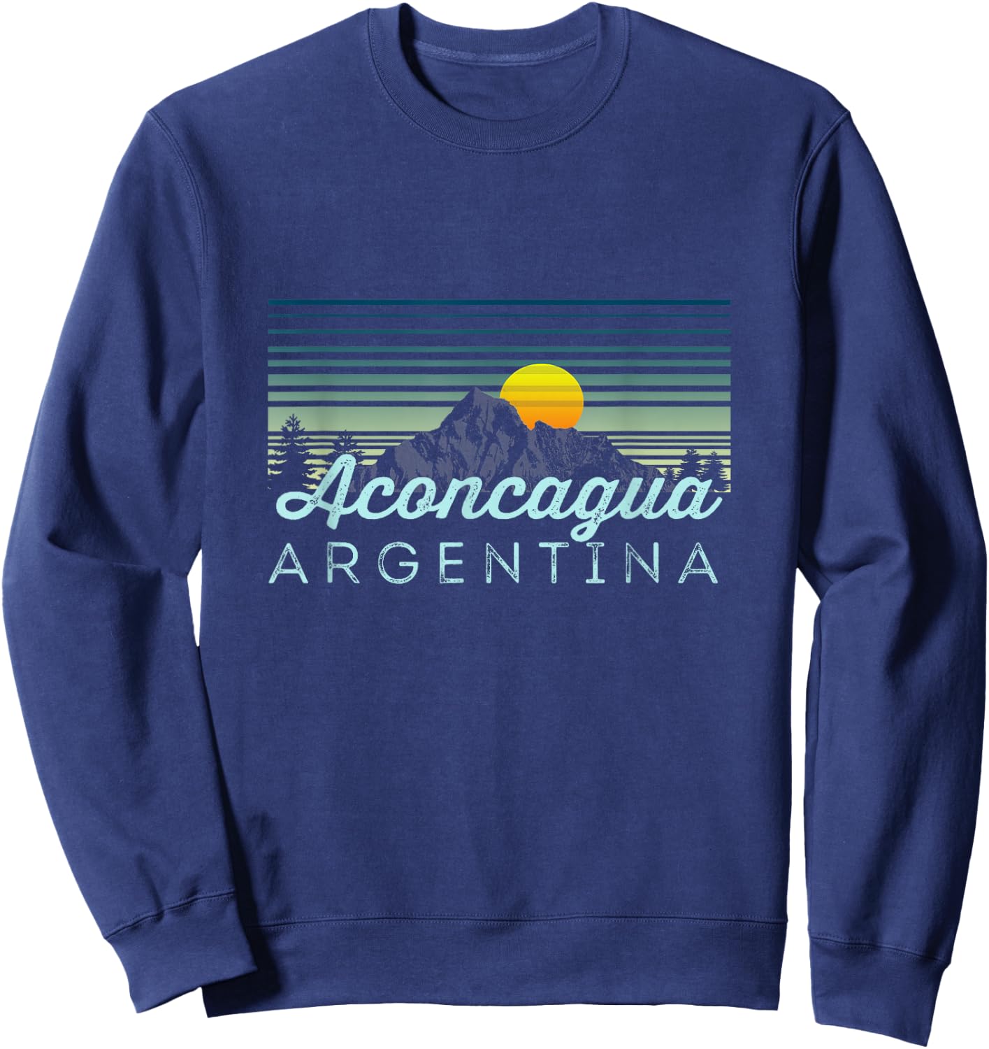 Aconcagua Retro Clothes & Gear - Aconcagua Souvenir Sweatshirt - Sweatshirt | Navy