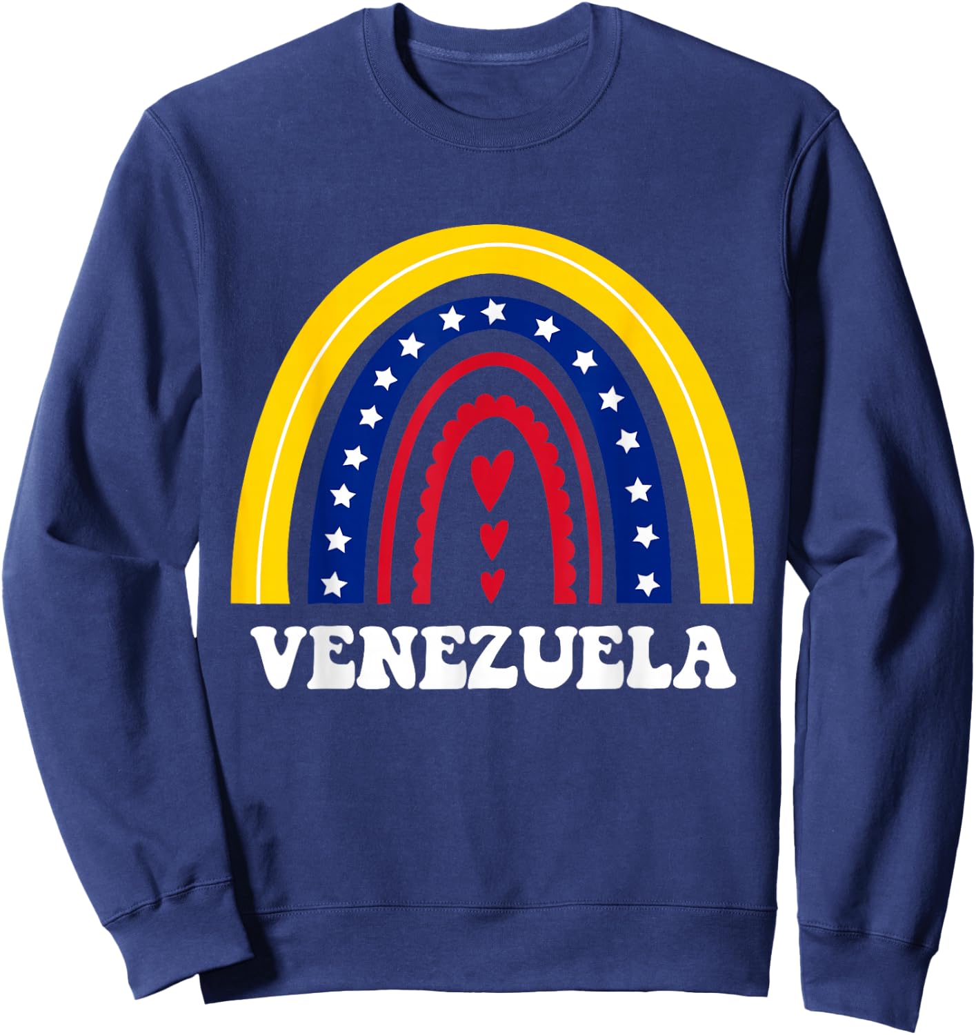 Venezuelan Girl Venezuela franela Venezuela Mujer Venezolana Sweatshirt - Sweatshirt | Navy