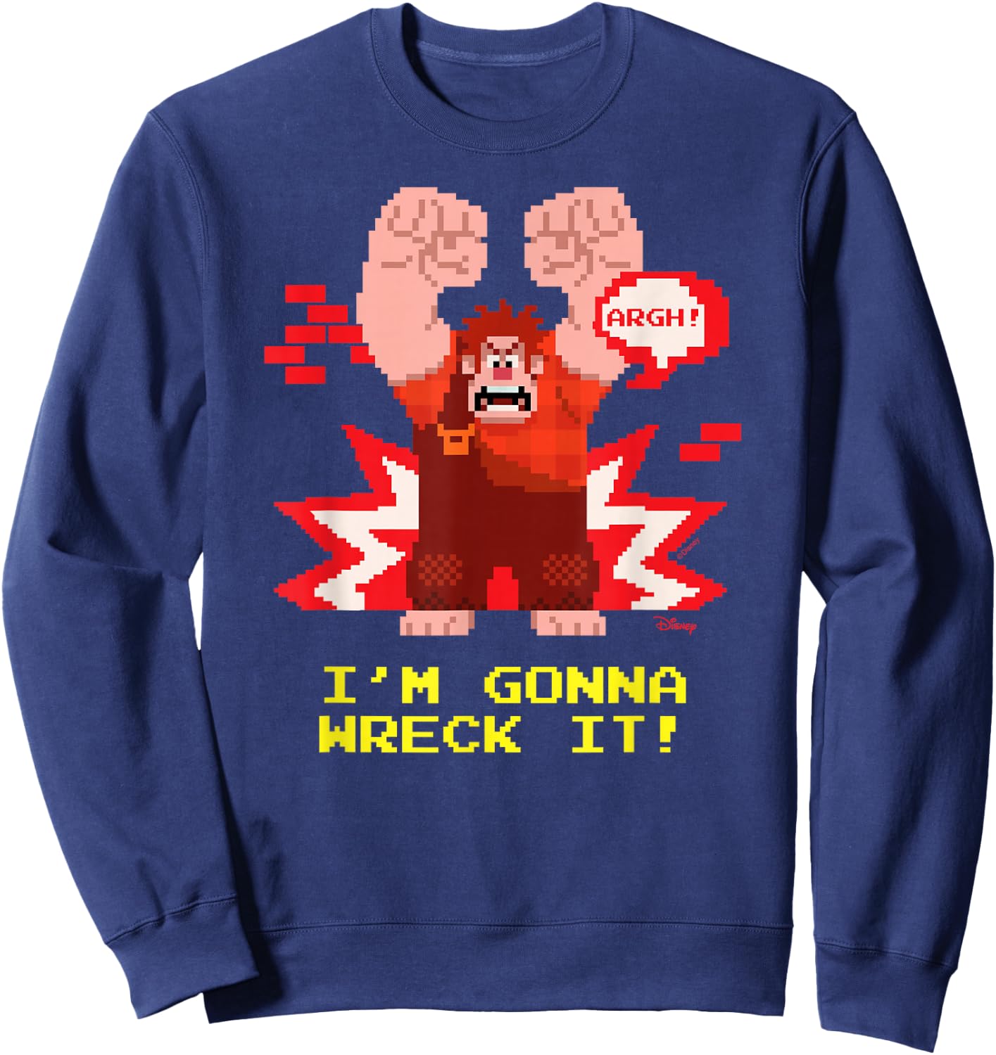 Wreck It Ralph - Gonna Wreck It Sweatshirt - Sweatshirt | Navy