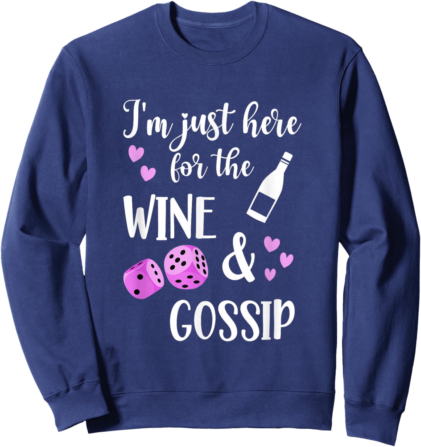 Bunco Game Night Sweatshirt - Sweatshirt | Navy