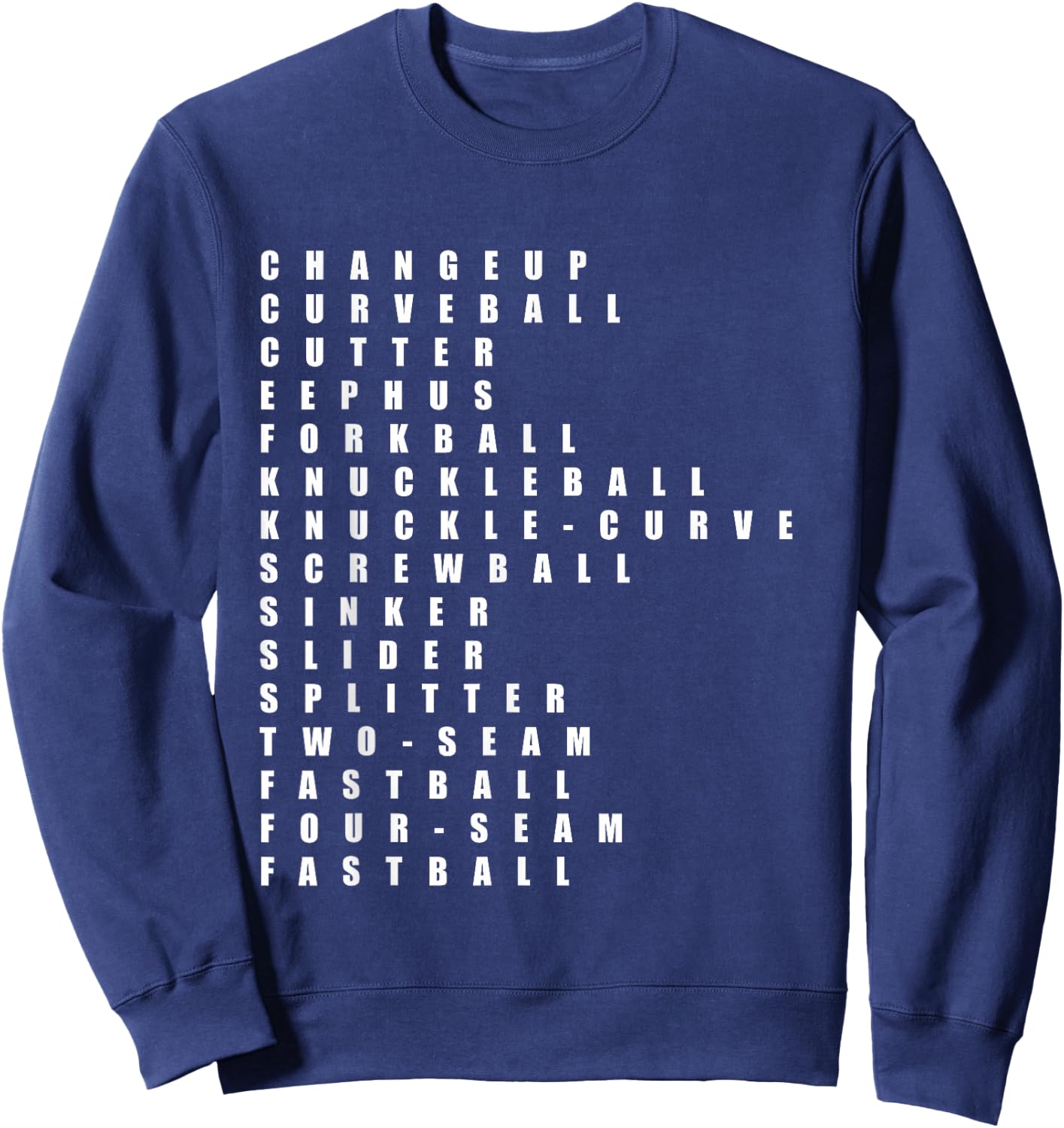 Pitcher Baseball Apparel - Baseball Sweatshirt - Sweatshirt | Navy