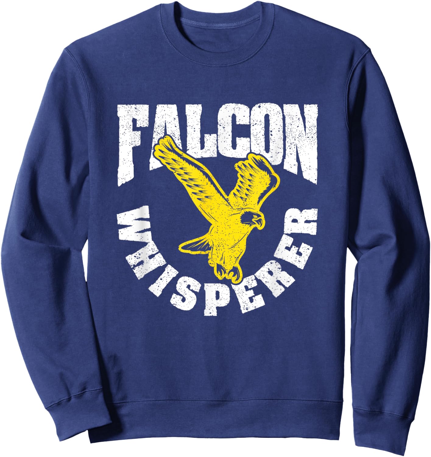 Falcon Whisperer Love Birds Hunter Falconry Hunting Trainer Sweatshirt - Sweatshirt | Navy