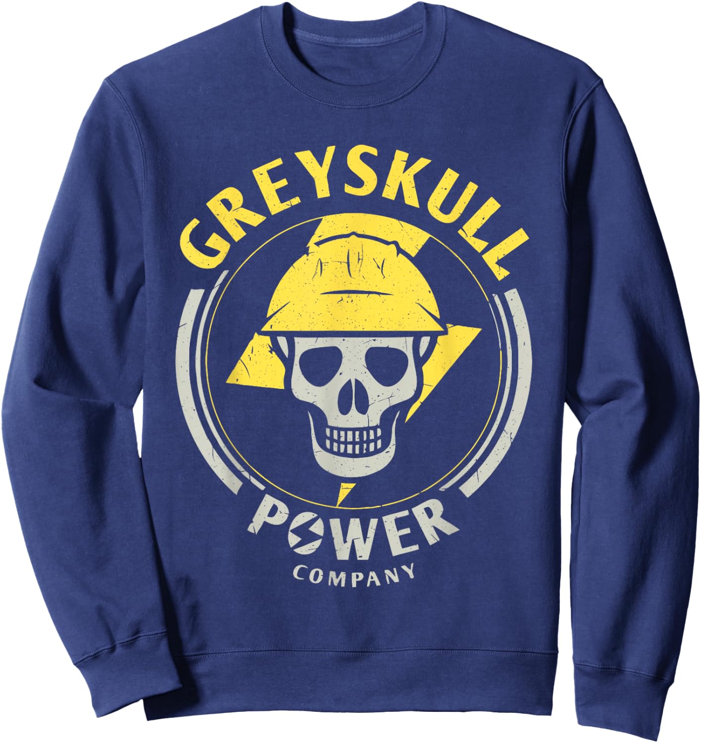 Greyskull power company Apparel Sweatshirt - Sweatshirt | Navy
