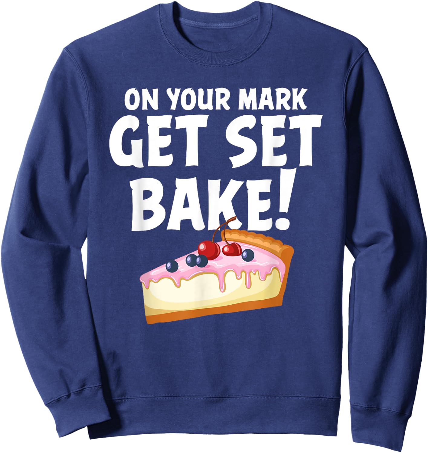 British Baking Show Baking Get Set Bake Off Sweatshirt - Sweatshirt | Navy