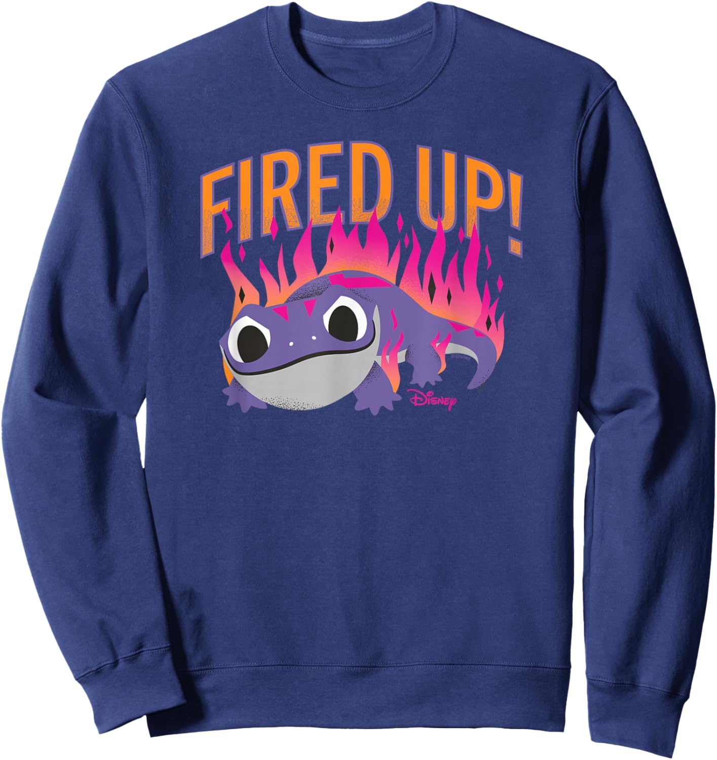 Frozen 2 - Bruni Lizard Fired Up Sweatshirt - Sweatshirt | Navy