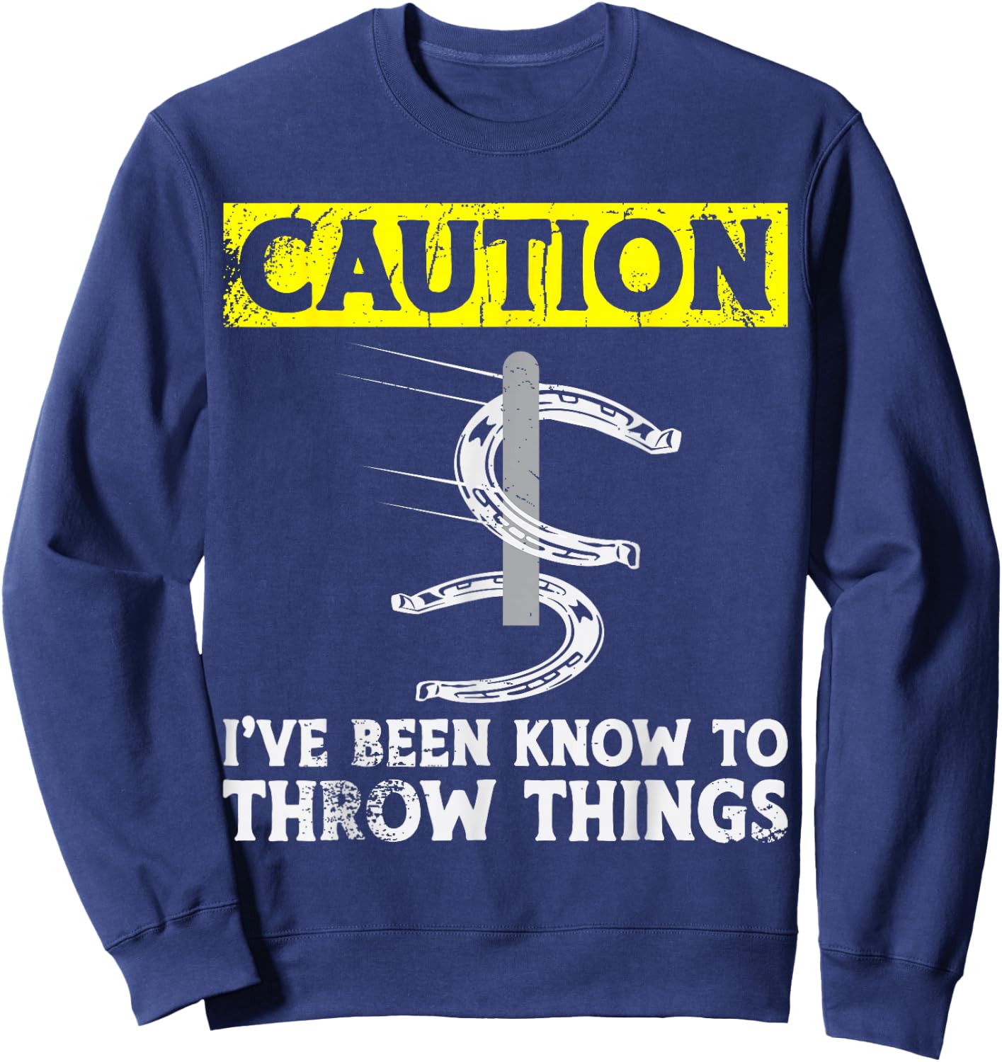 Horseshoe Pitching Sweatshirt - Sweatshirt | Navy