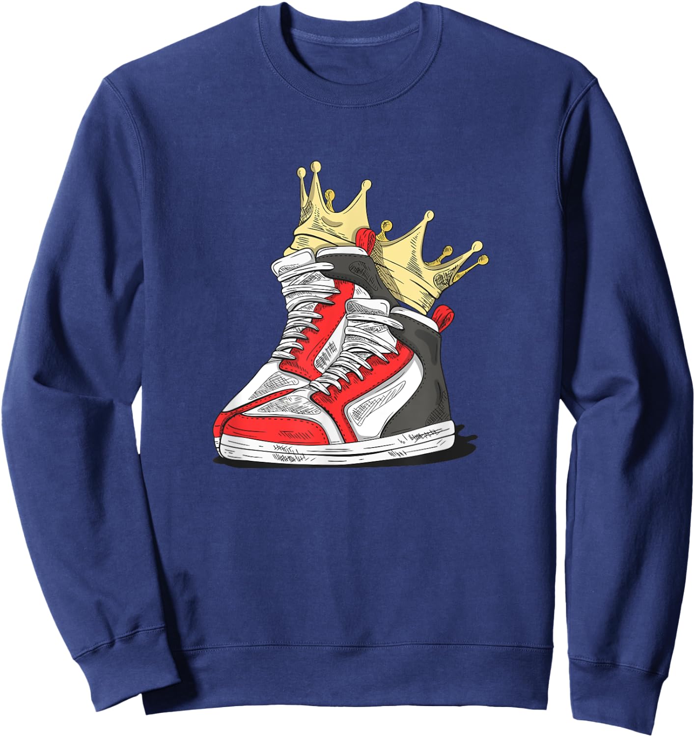 Sneaker King Sweatshirt - Sweatshirt | Navy
