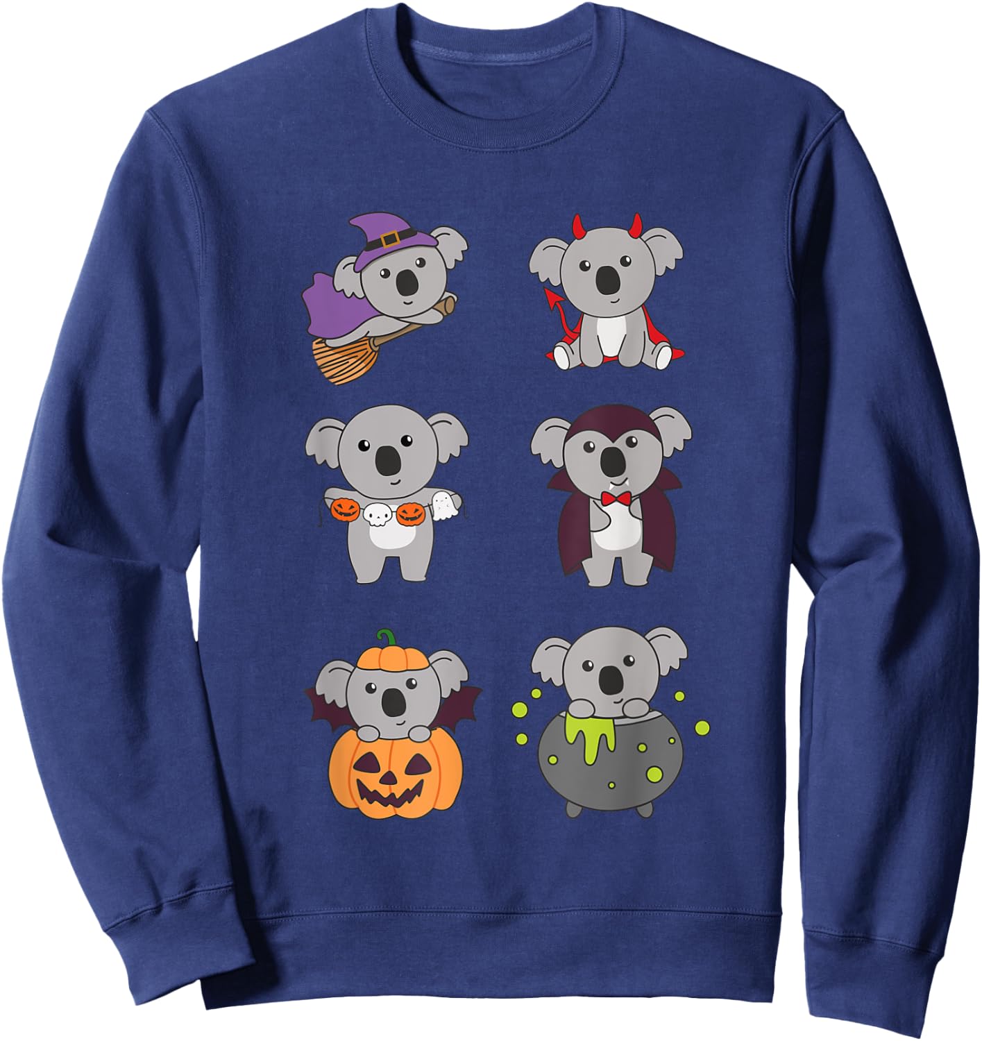 Koala Halloween Costume Koalas Halloween Sweatshirt - Sweatshirt | Navy