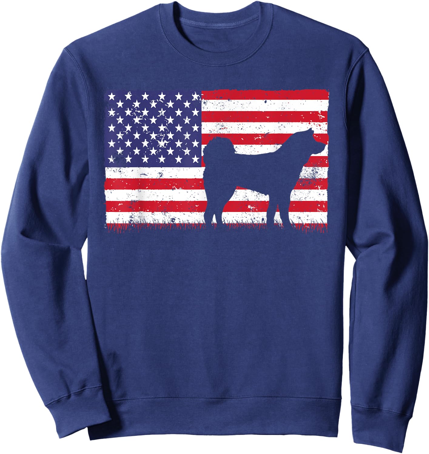 Cool Akita Design Women Akita Inu Lovers Breed Dog Sweatshirt - Sweatshirt | Navy