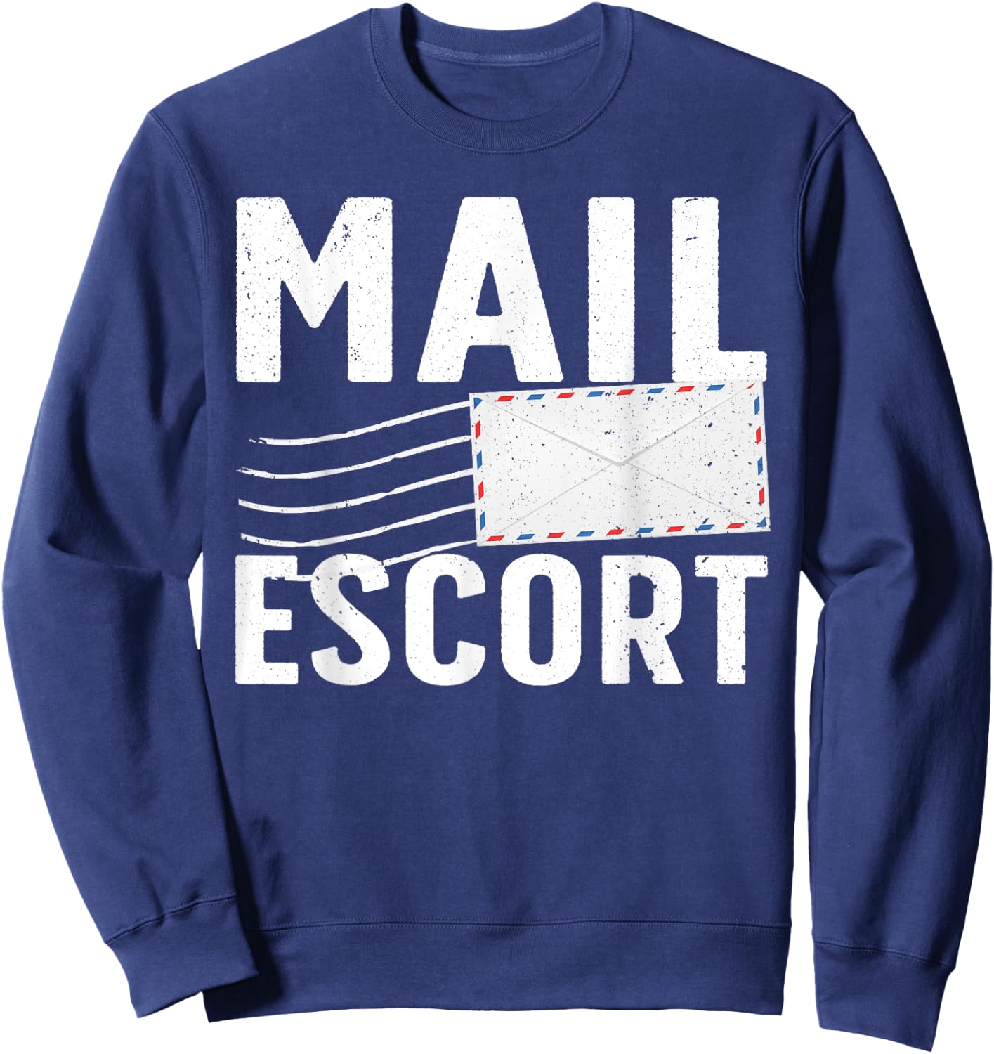 Cute Postal Worker Women Mailman Mail Letter Carrier Sweatshirt - Sweatshirt | Navy