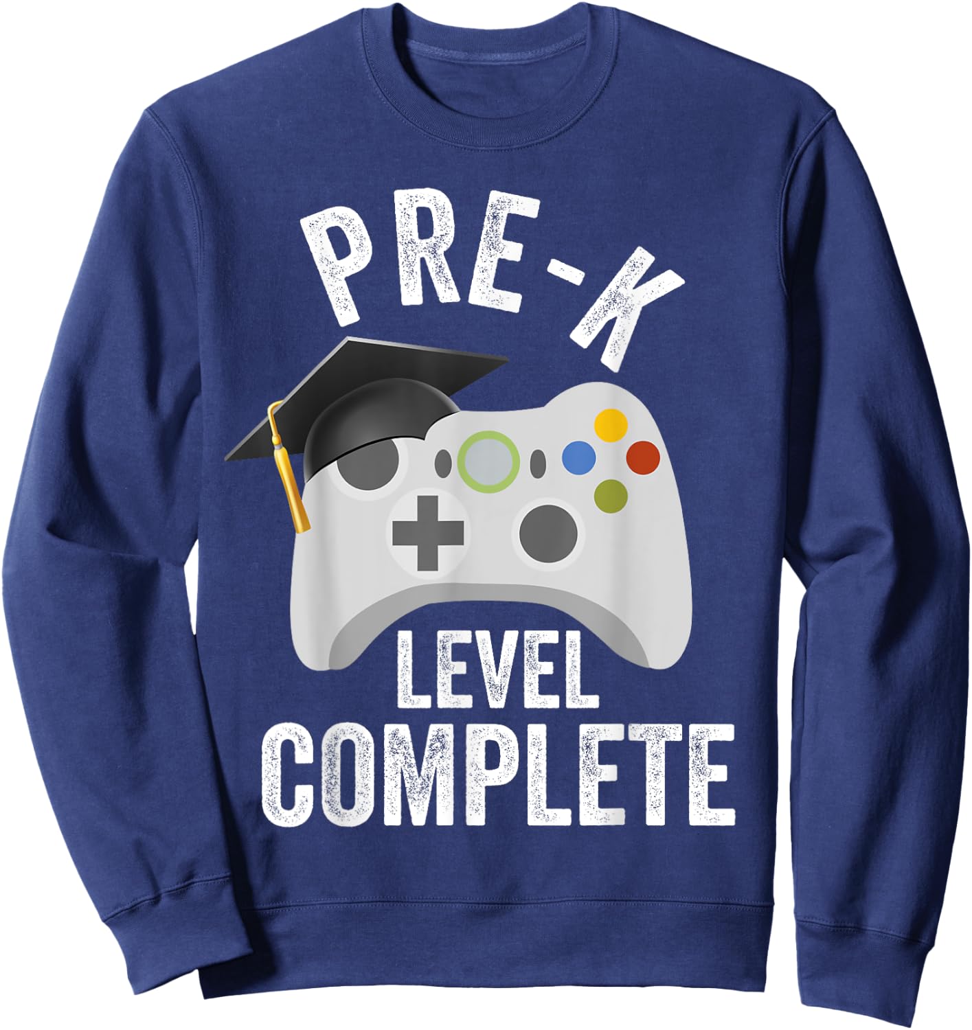Pre-K Preschool Level Complete Graduation Party Sweatshirt - Sweatshirt | Navy