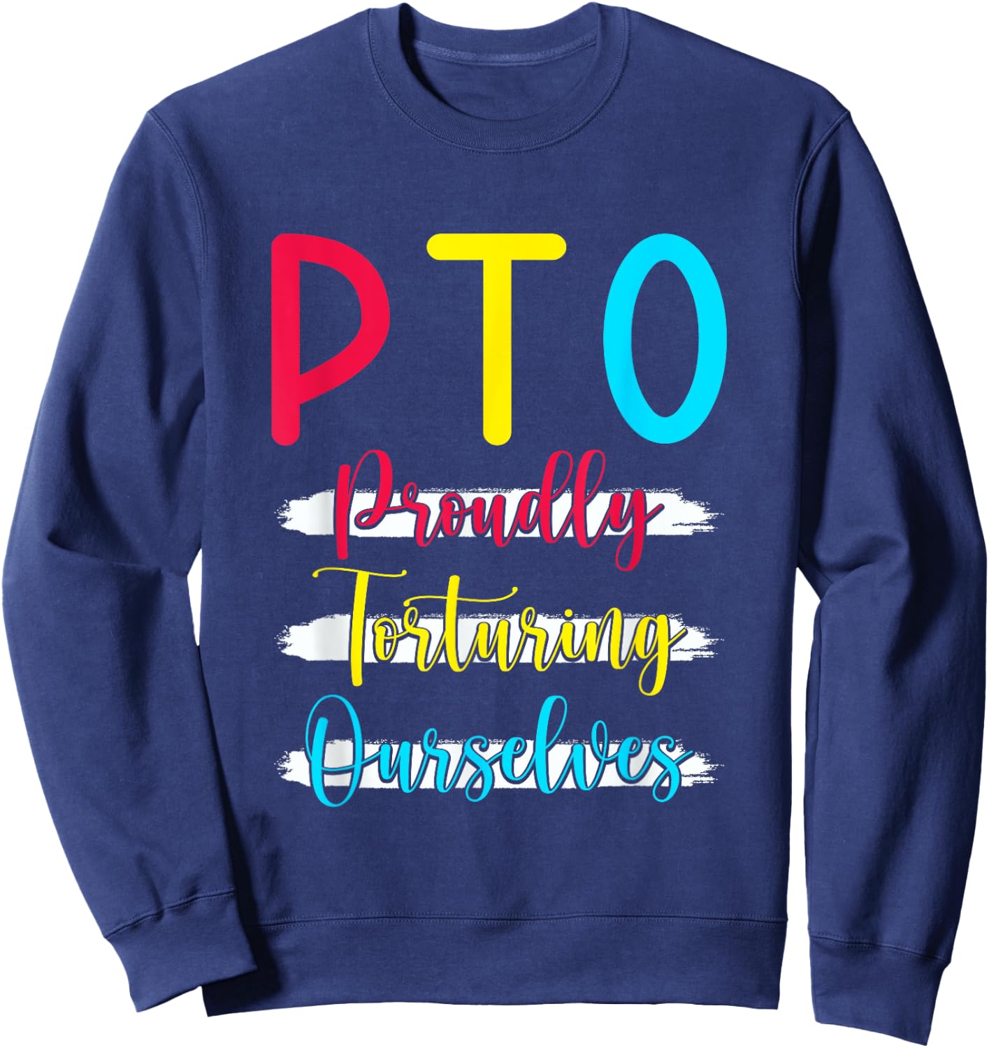 PTO School Parent Sweatshirt - Sweatshirt | Navy