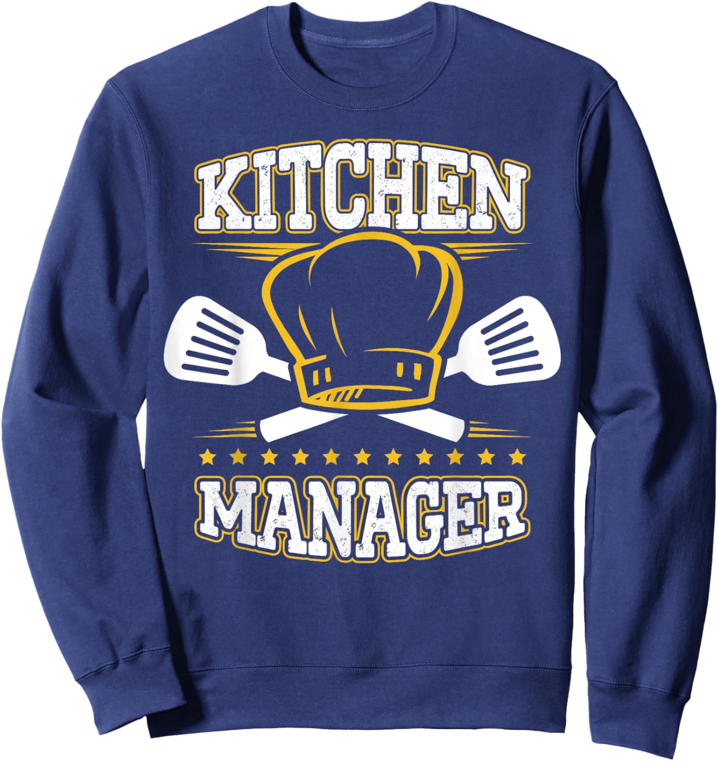 Kitchen Manager School Cafeteria Lunch Lady Chef Sweatshirt - Sweatshirt | Navy