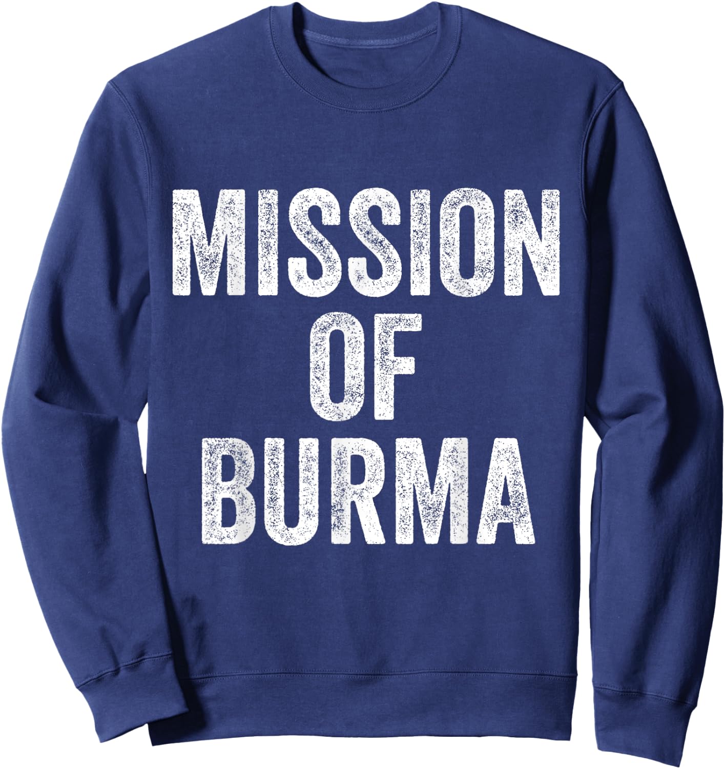 Mission of Burma Retro Sweatshirt - Sweatshirt | Navy