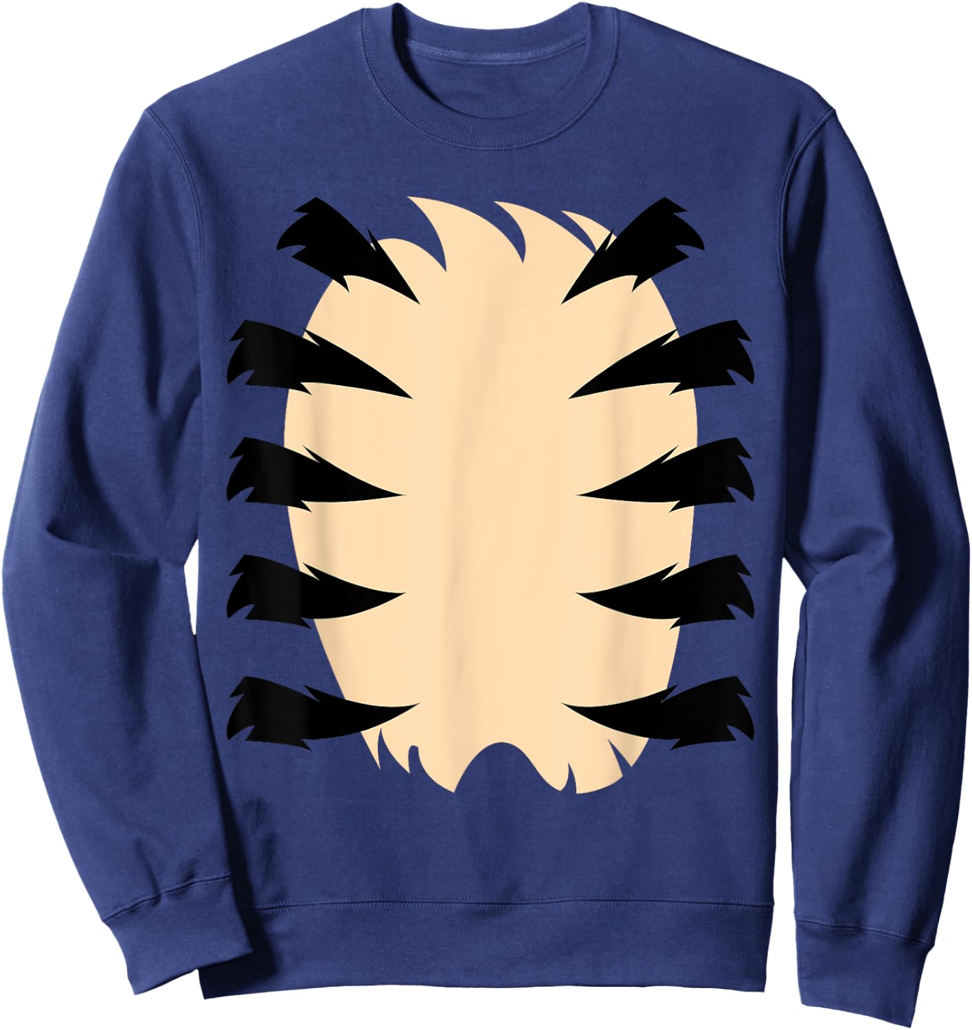 Orange Tiger Costume for Kids DIY Halloween Costume Sweatshirt - Sweatshirt | Navy