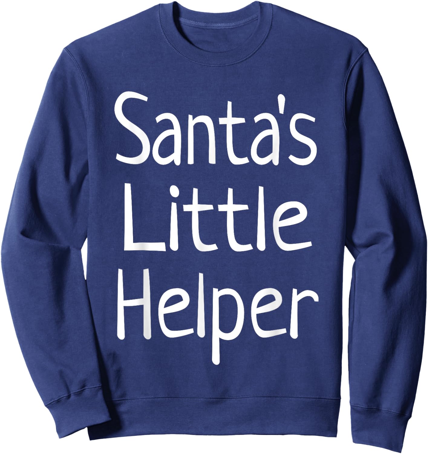 Santa's Little Helper Sweatshirt - Sweatshirt | Navy