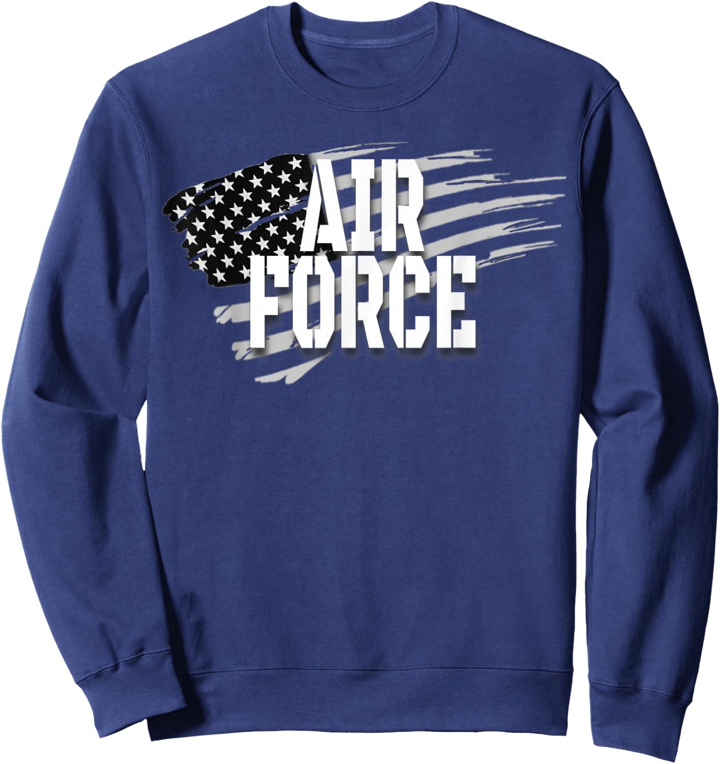 Air Force Memorial Day Veterans Day 4th of July Military Sweatshirt - Sweatshirt | Navy