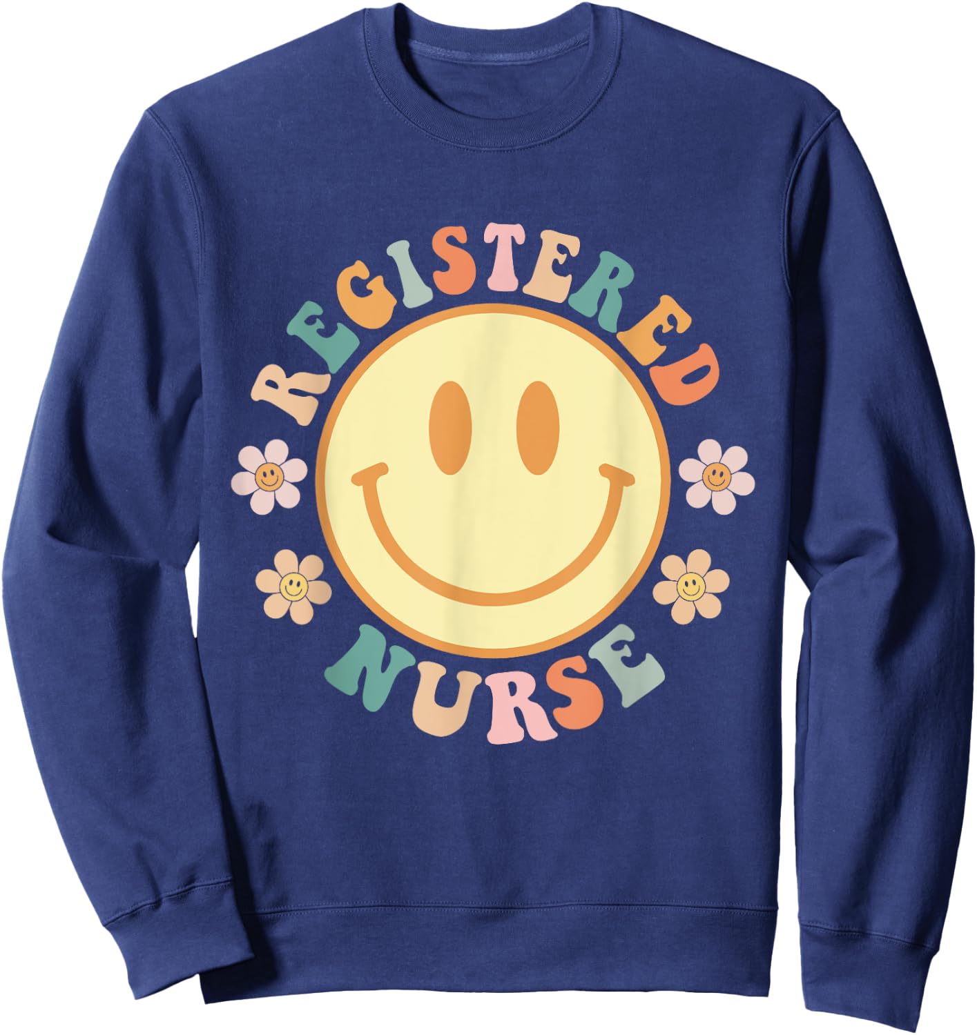 RN Nurse Registered Nurse Nursing School Women Sweatshirt - Sweatshirt | Navy