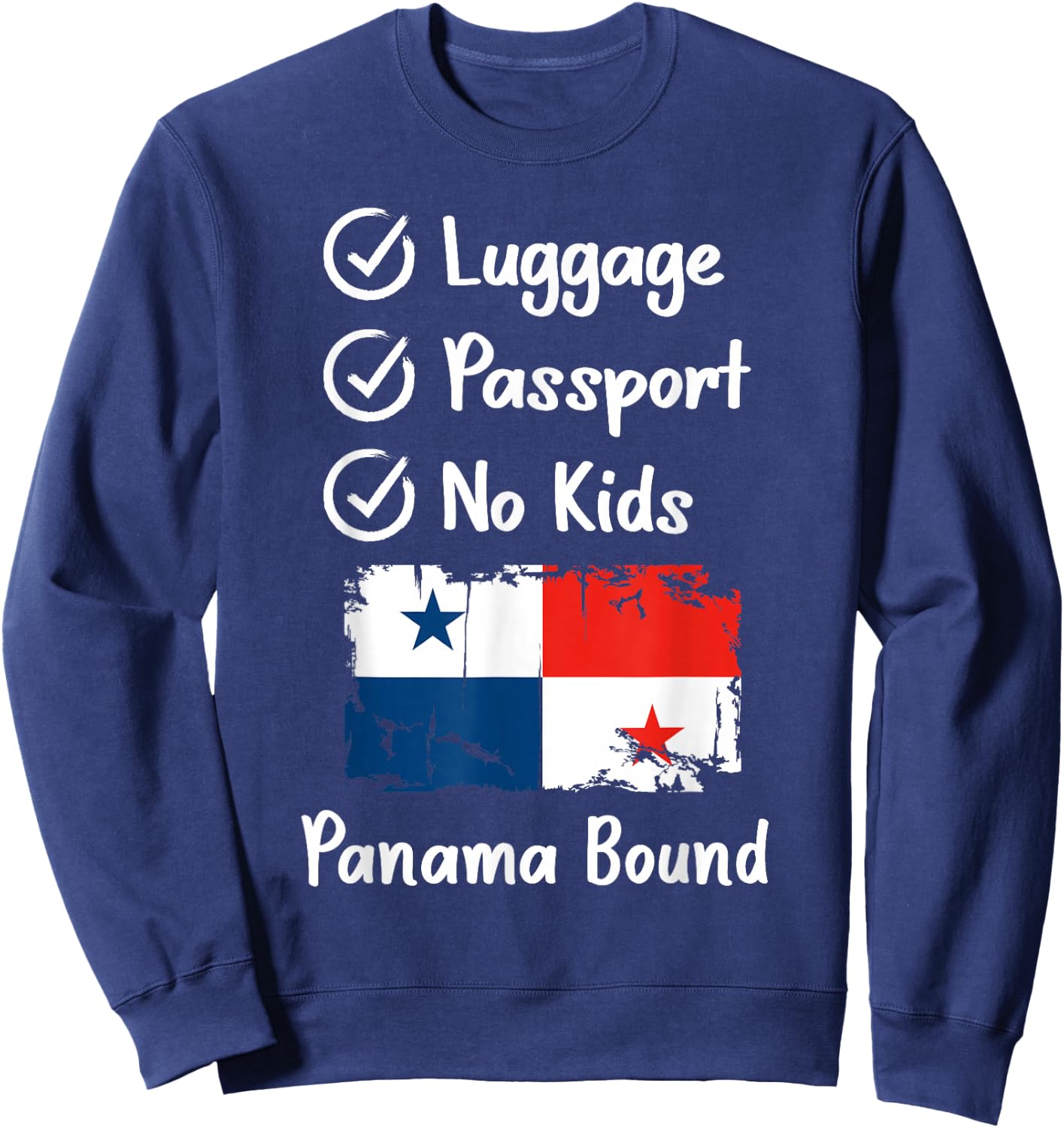 Panama Travel Panamanian Trip Panama Vacation Sweatshirt - Sweatshirt | Navy