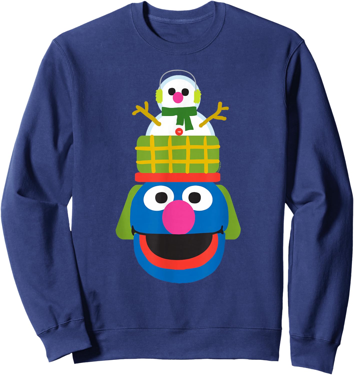 Sesame Street Christmas Nutcracker Grover Sweatshirt - Sweatshirt | Navy