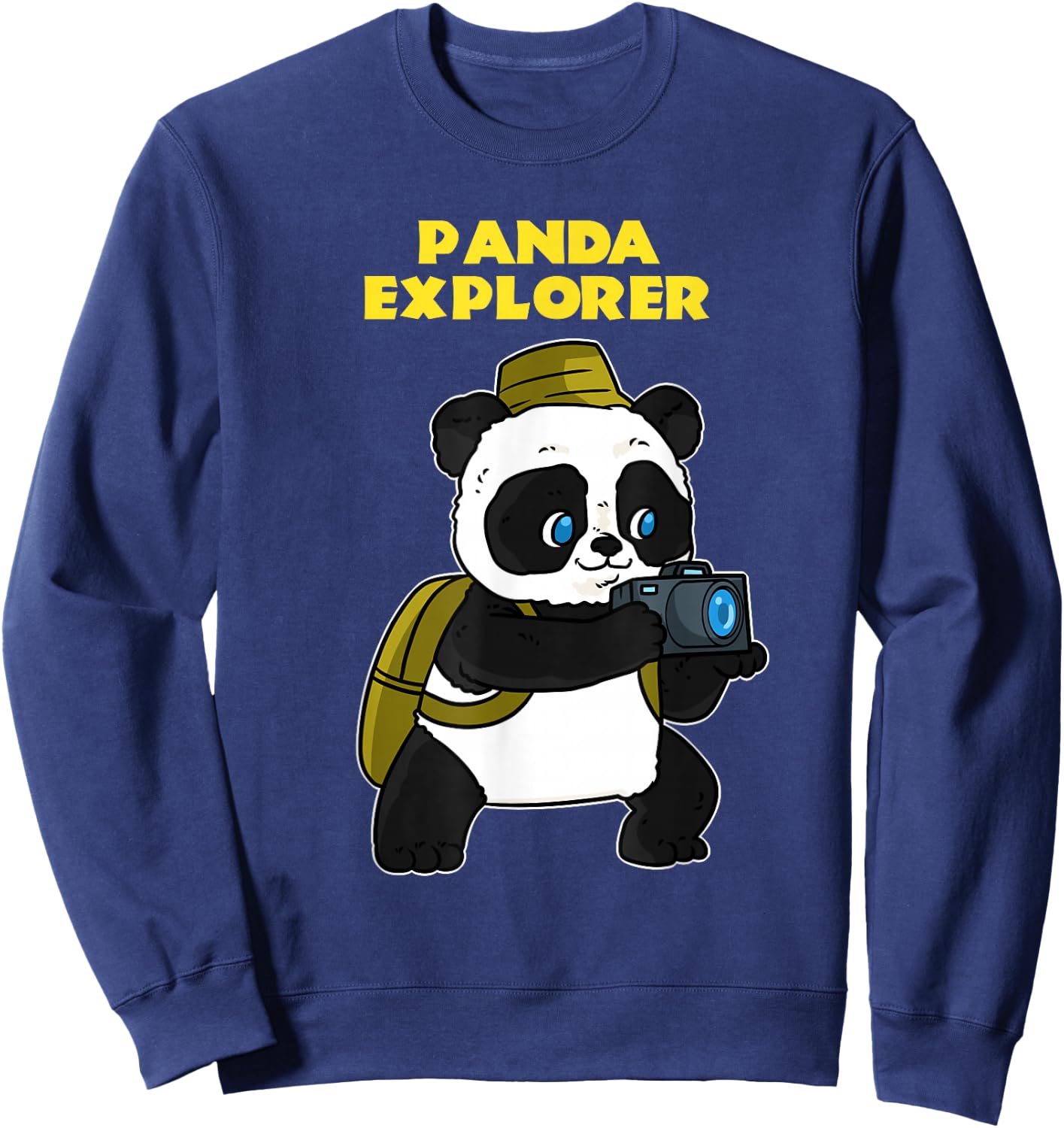 Panda Explorer Sweatshirt - Sweatshirt | Navy