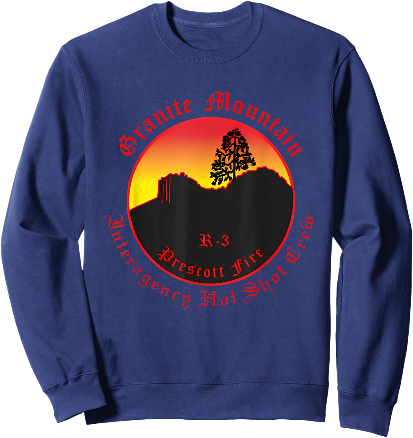 The Granite Mountain Hotshots Sweatshirt - Sweatshirt | Navy