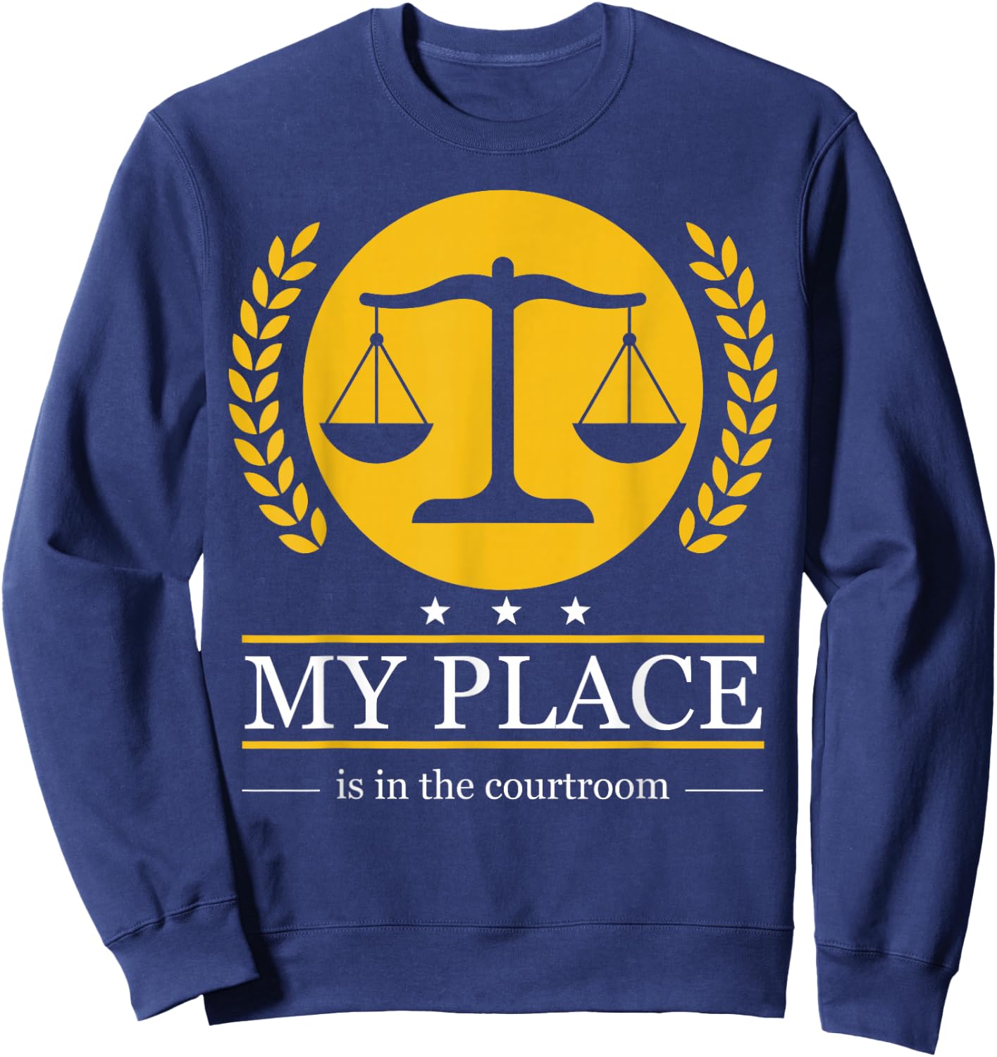 Juris Doctor Doctoral Graduation Sweatshirt - Sweatshirt | Navy