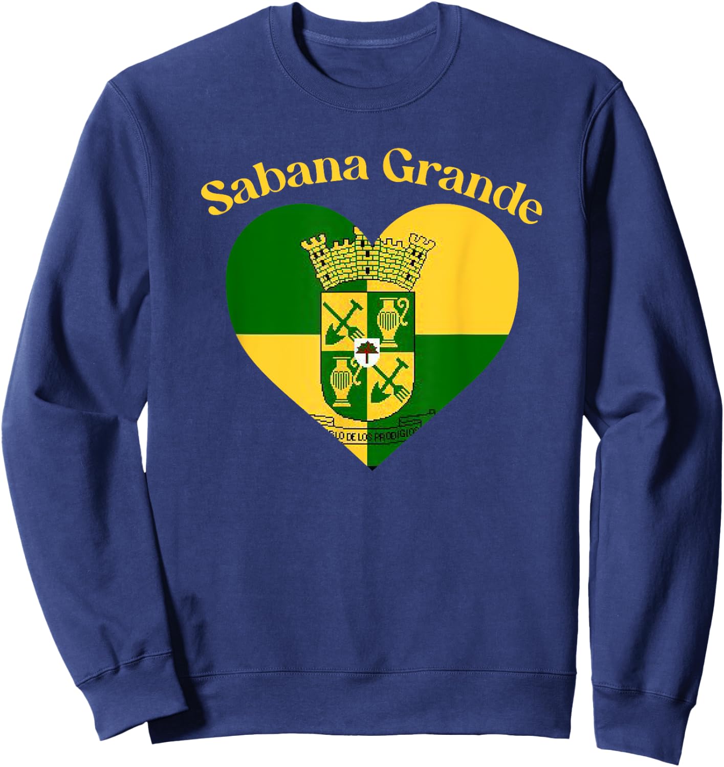 Sabana Grande Puerto Rico Patriotic Apparel Women Kids Men Sweatshirt - Sweatshirt | Navy