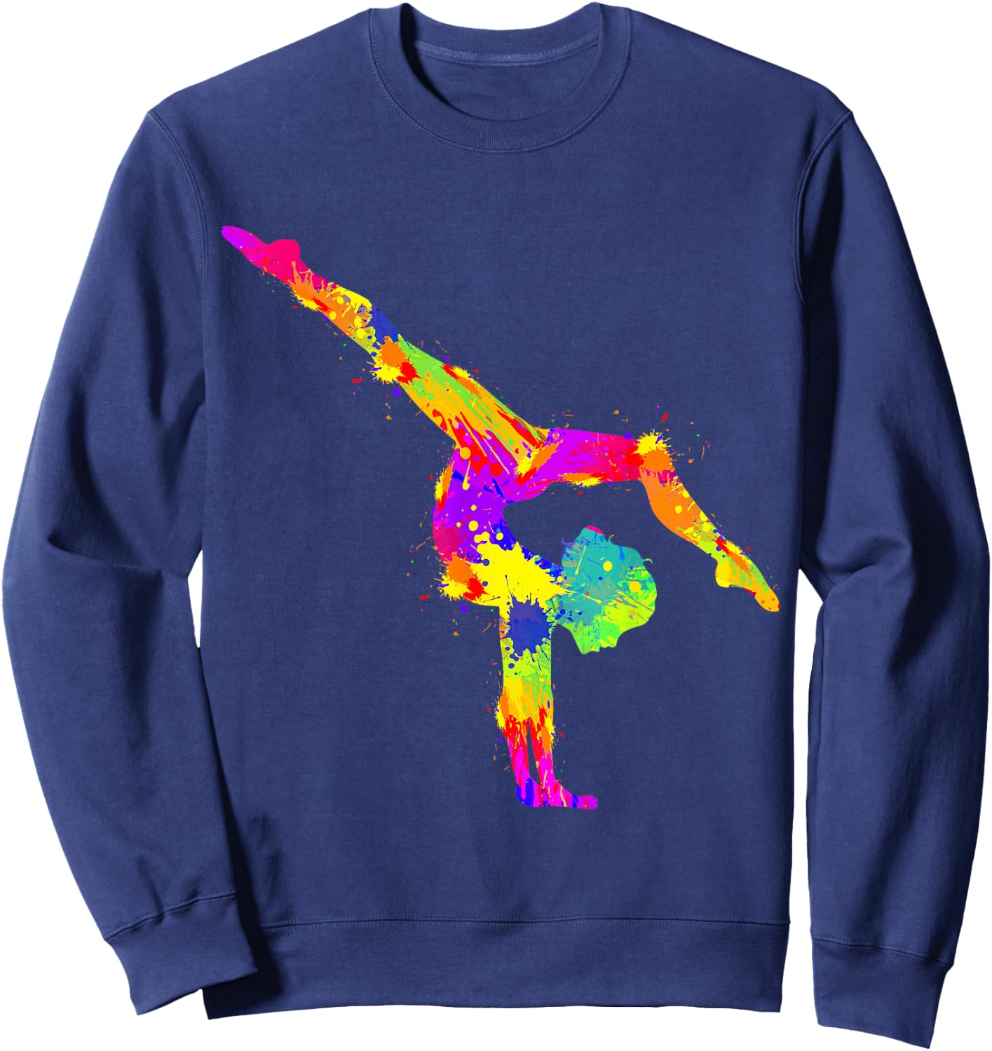 Gymnastics Gymnastics Women Girls Children Sweatshirt - Sweatshirt | Navy