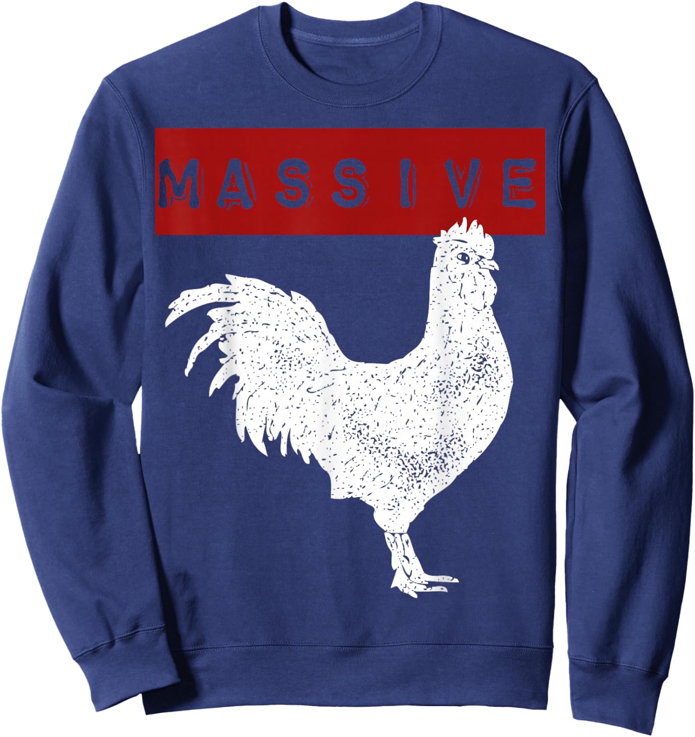 Massive Cock Big Dick Energy Sweatshirt - Sweatshirt | Navy
