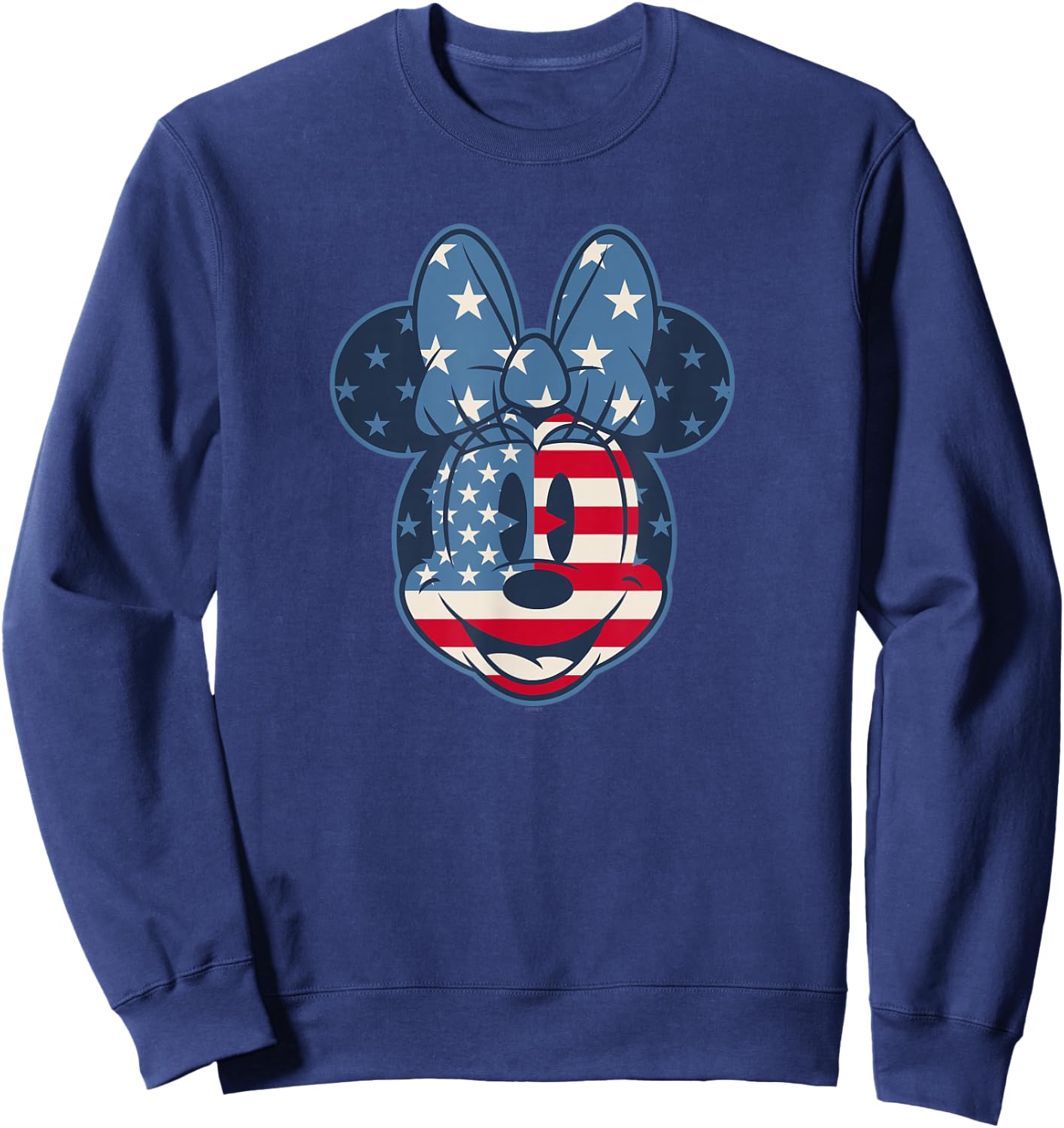 Disney Minnie Mouse Vintage Americana Fourth of July Small Sweatshirt - Sweatshirt | Navy