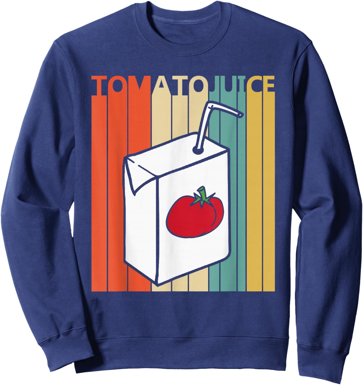 Vintage Tomato Juice Sweatshirt - Sweatshirt | Navy