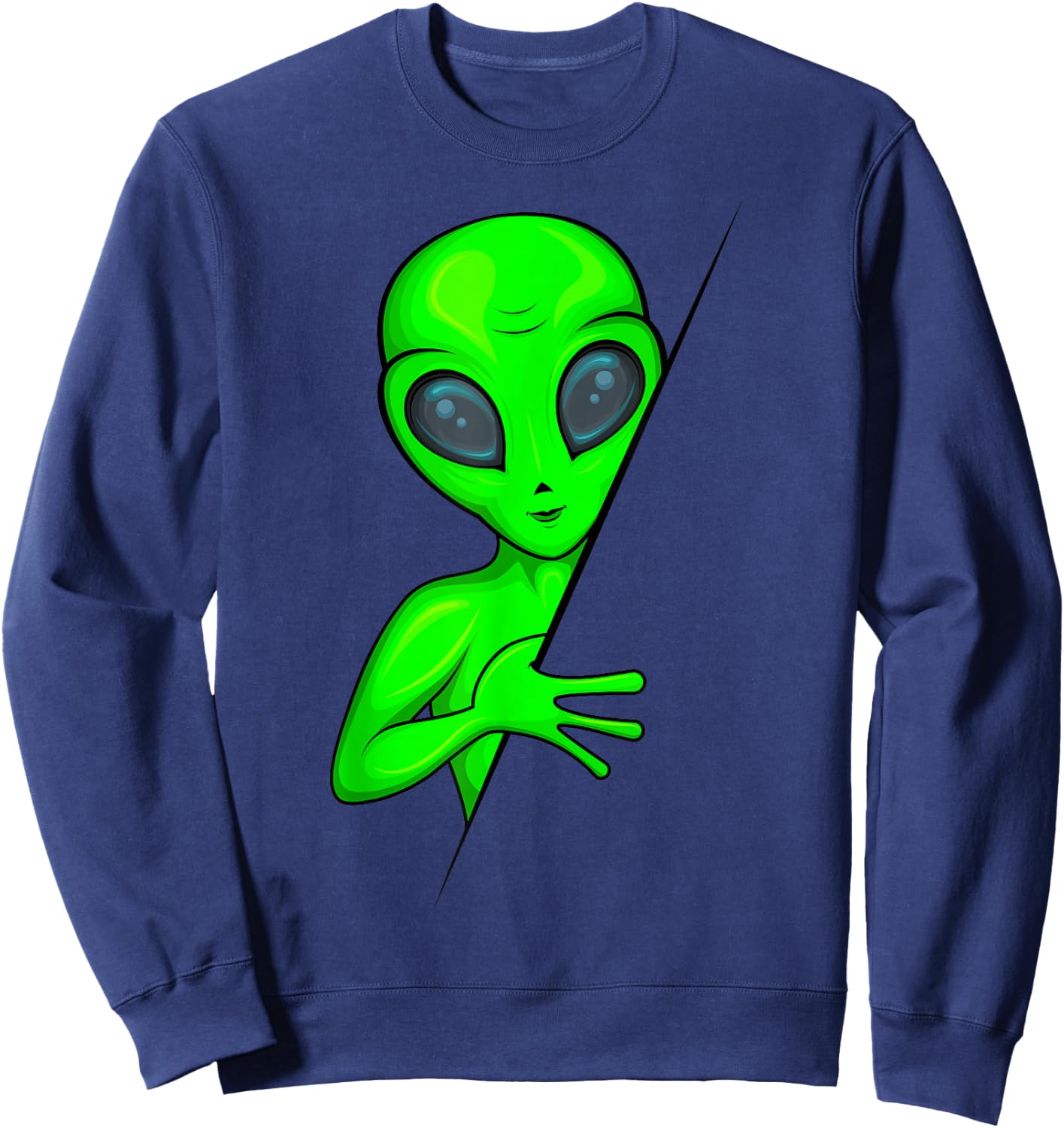 Alien Ufo Kids Sweatshirt - Sweatshirt | Navy