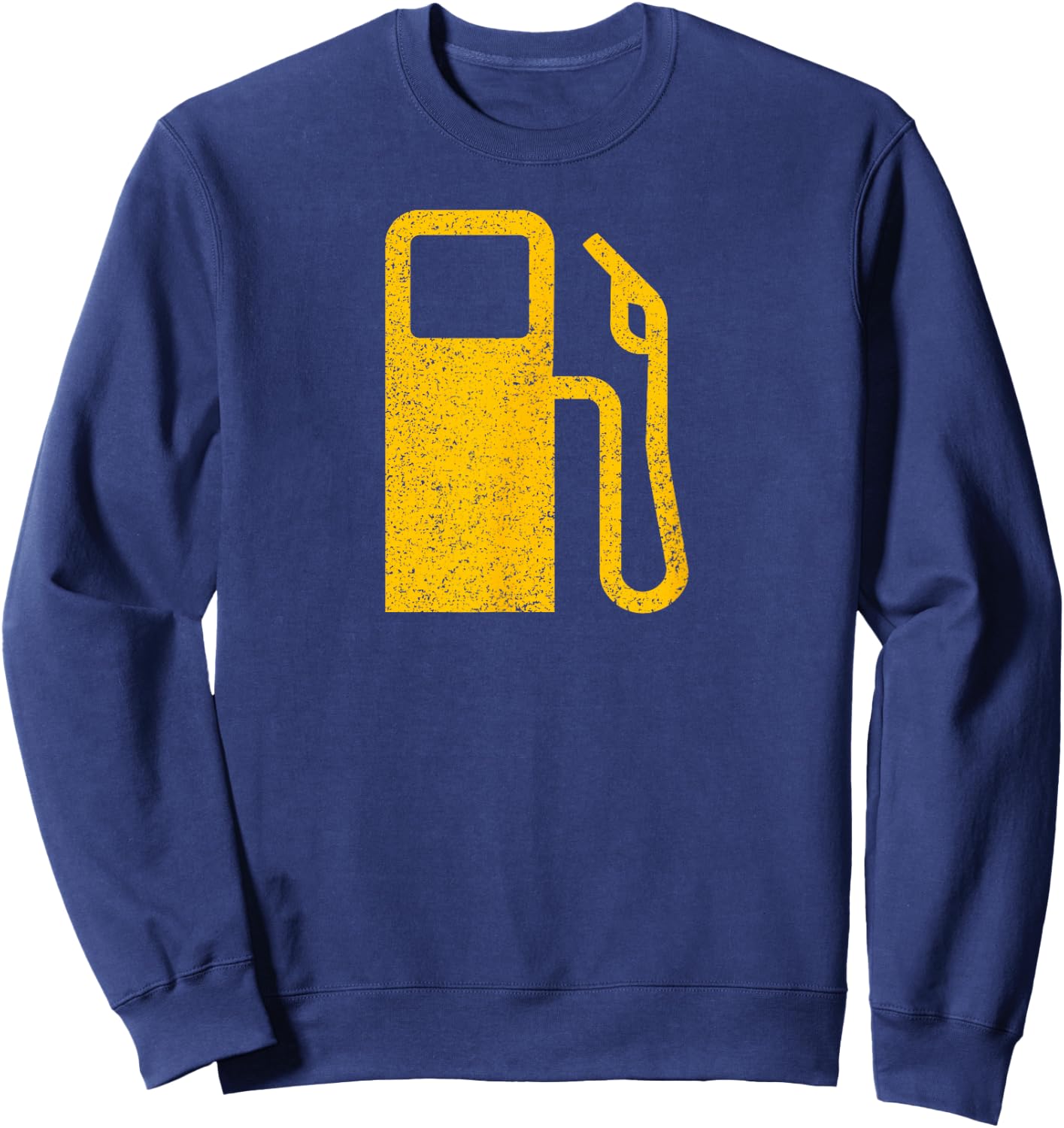 Gas Pump Symbol Low Fuel Symbol Dash Light Sweatshirt - Sweatshirt | Navy