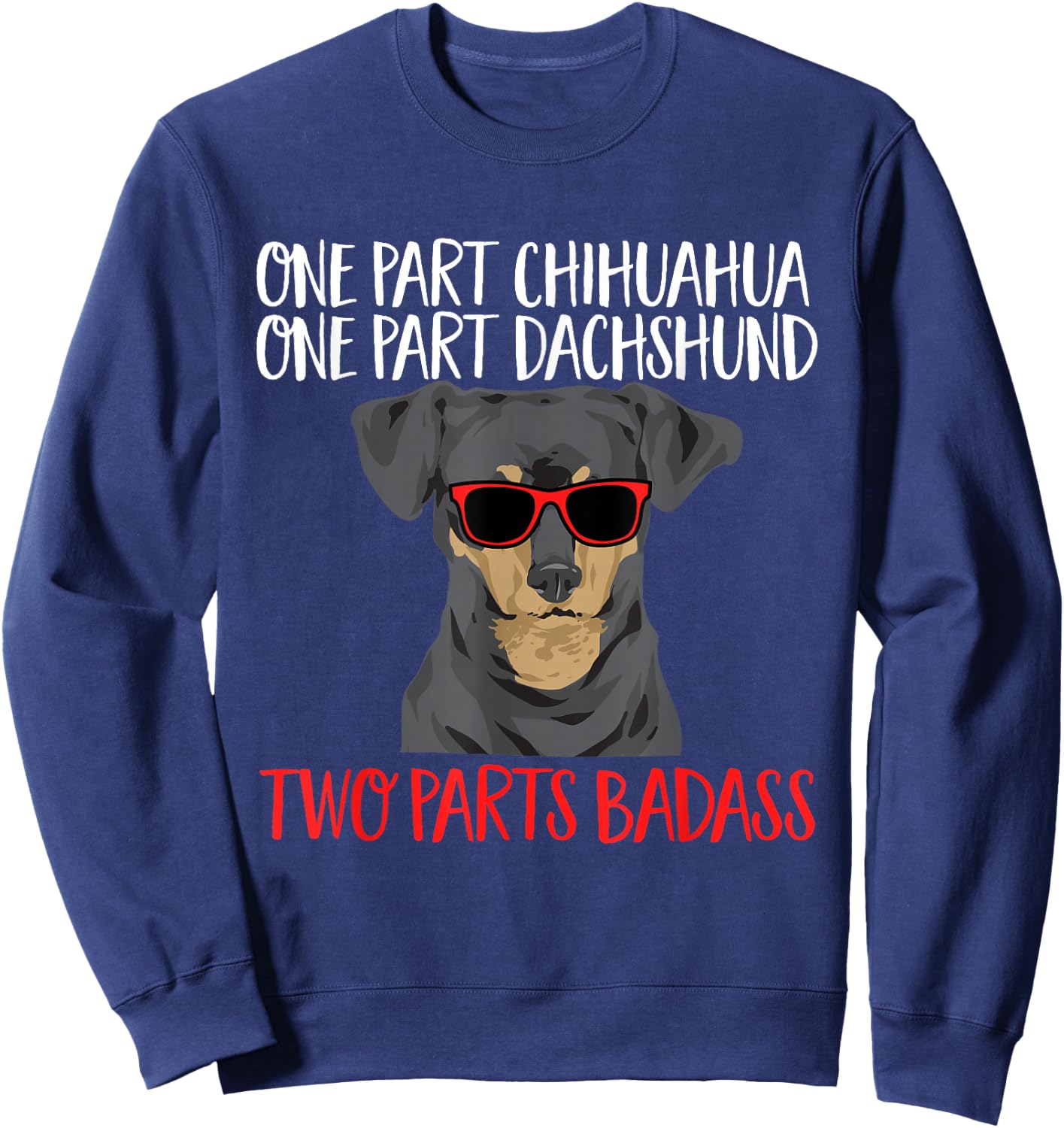 Chiweenie Dog Owner Sweatshirt - Sweatshirt | Navy