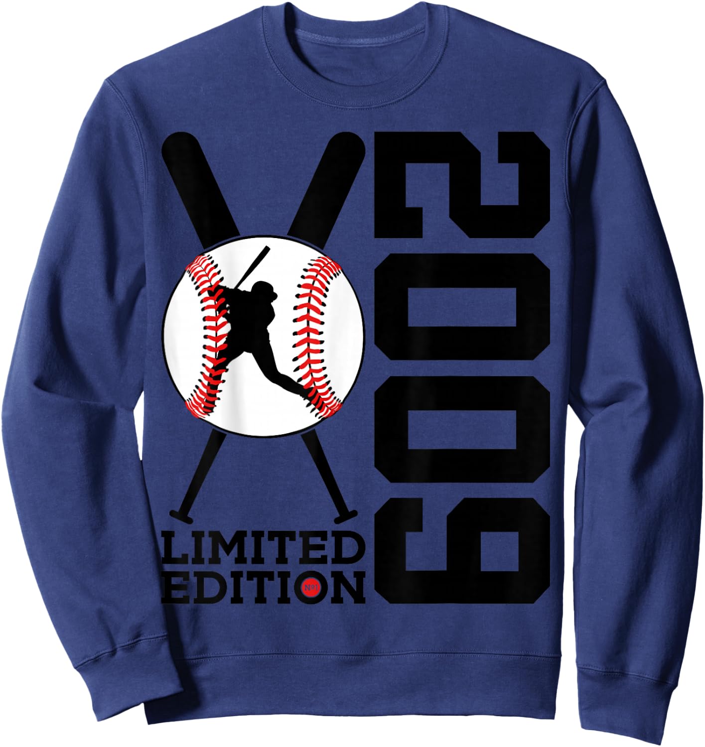 16th BIRTHDAY BASEBALL LIMITED EDITION 2009 Sweatshirt - Sweatshirt | Navy