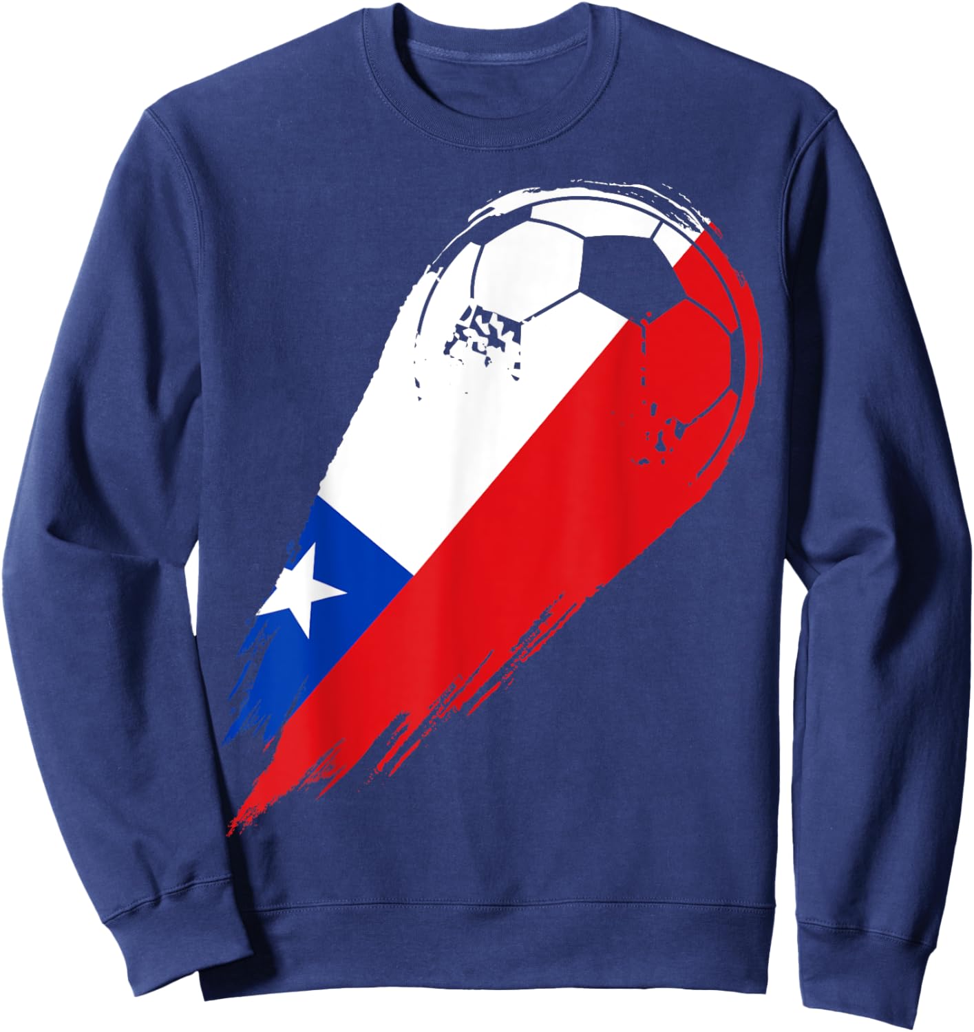 Soccer Player of Pride Chile Sweatshirt - Sweatshirt | Navy