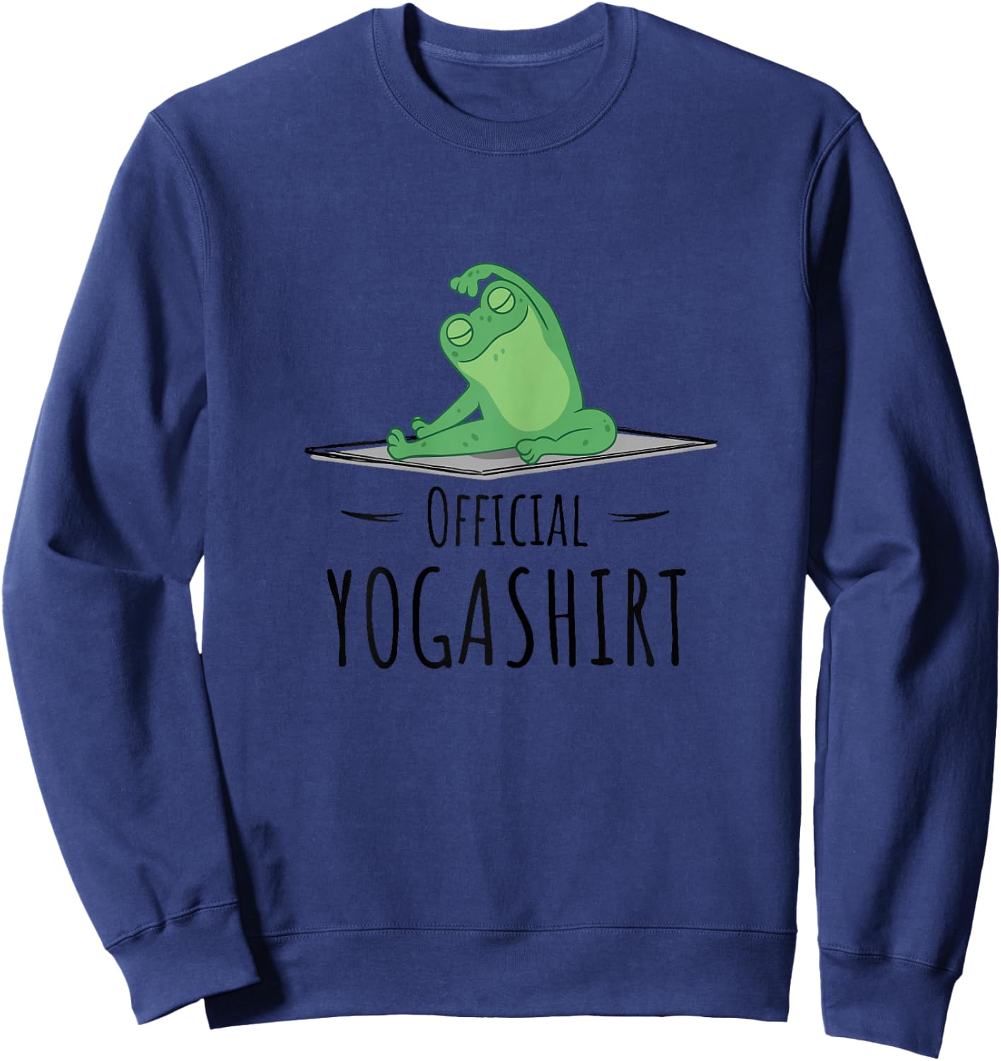 Beautiful Chakra Yogi Namaste & Meditations Om Mantra Zen Yoga Sweatshirt - Sweatshirt | Navy