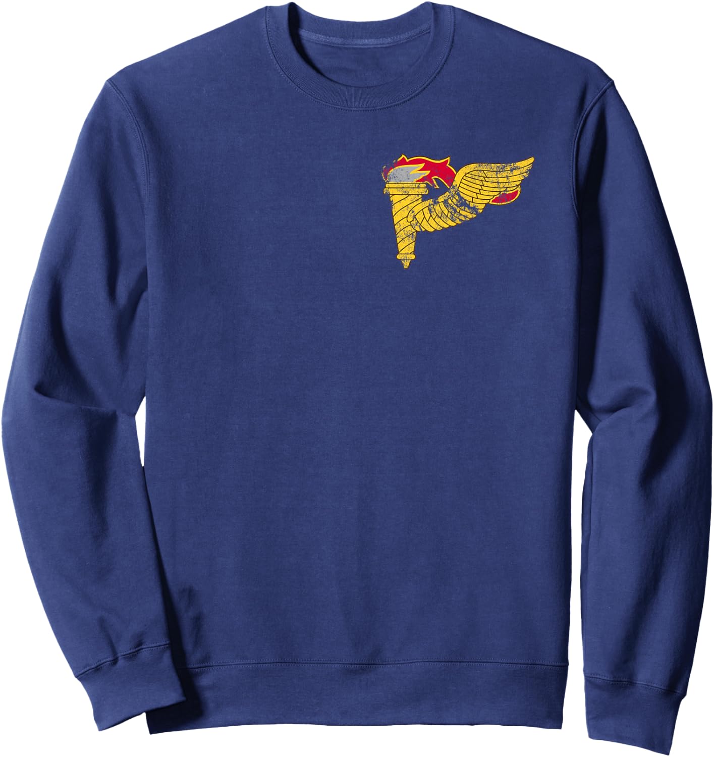 US Army Pathfinder Badge - Vintage Distressed Look Sweatshirt - Sweatshirt | Navy