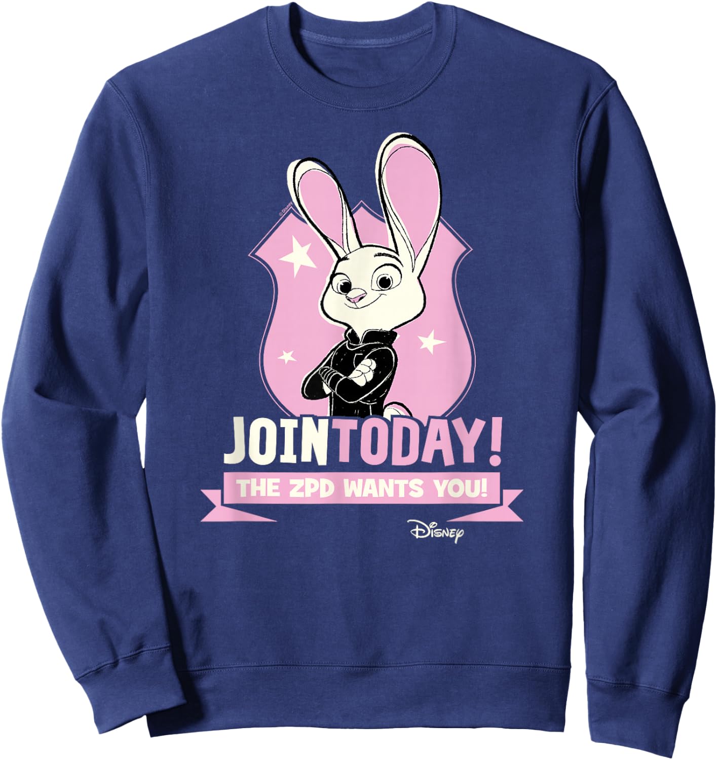 Zootopia - Judy Join Today The ZPD Wants You Sweatshirt - Sweatshirt | Navy