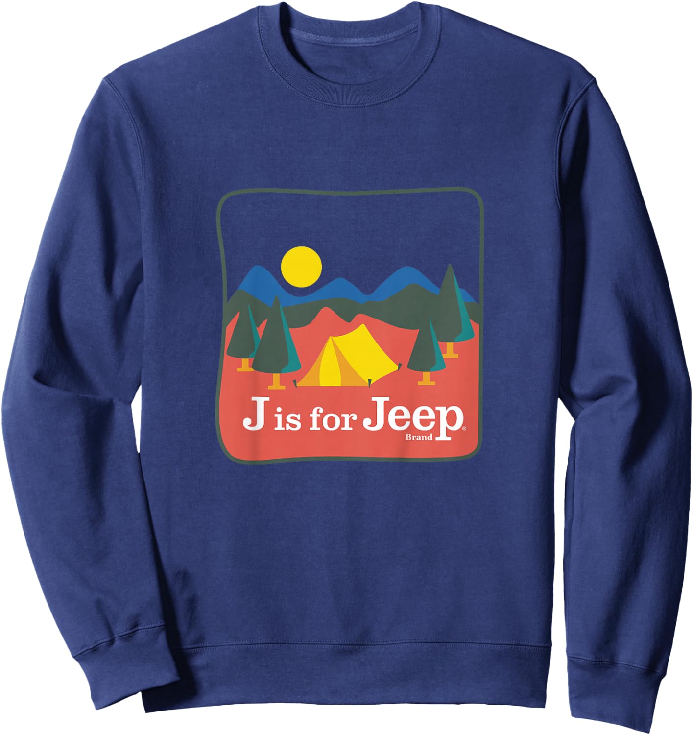 Kids Jeep - J Is for Jeep Sweatshirt - Sweatshirt | Navy