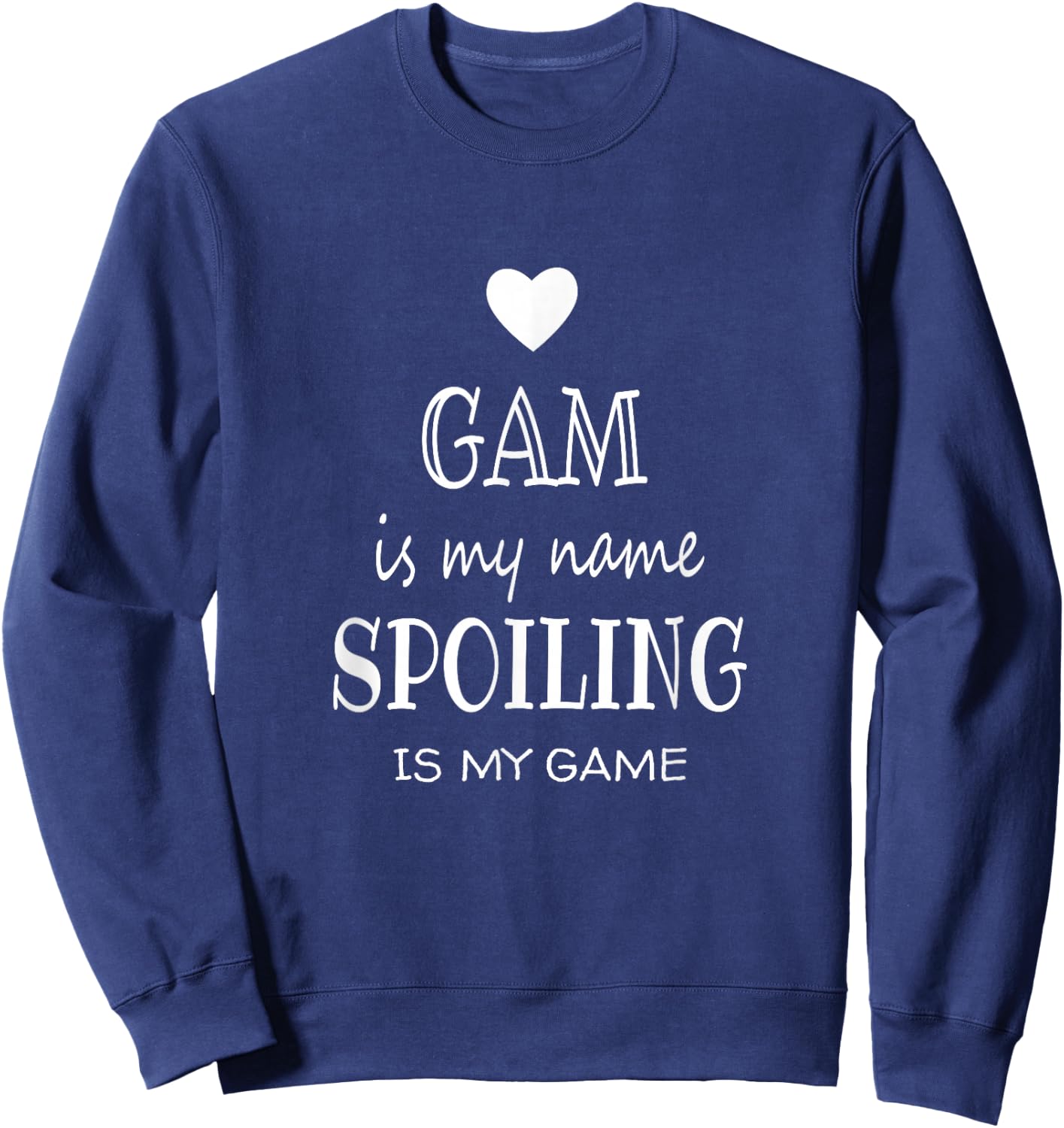 Gam Is My Name Special Grandma Sweatshirt - Sweatshirt | Navy