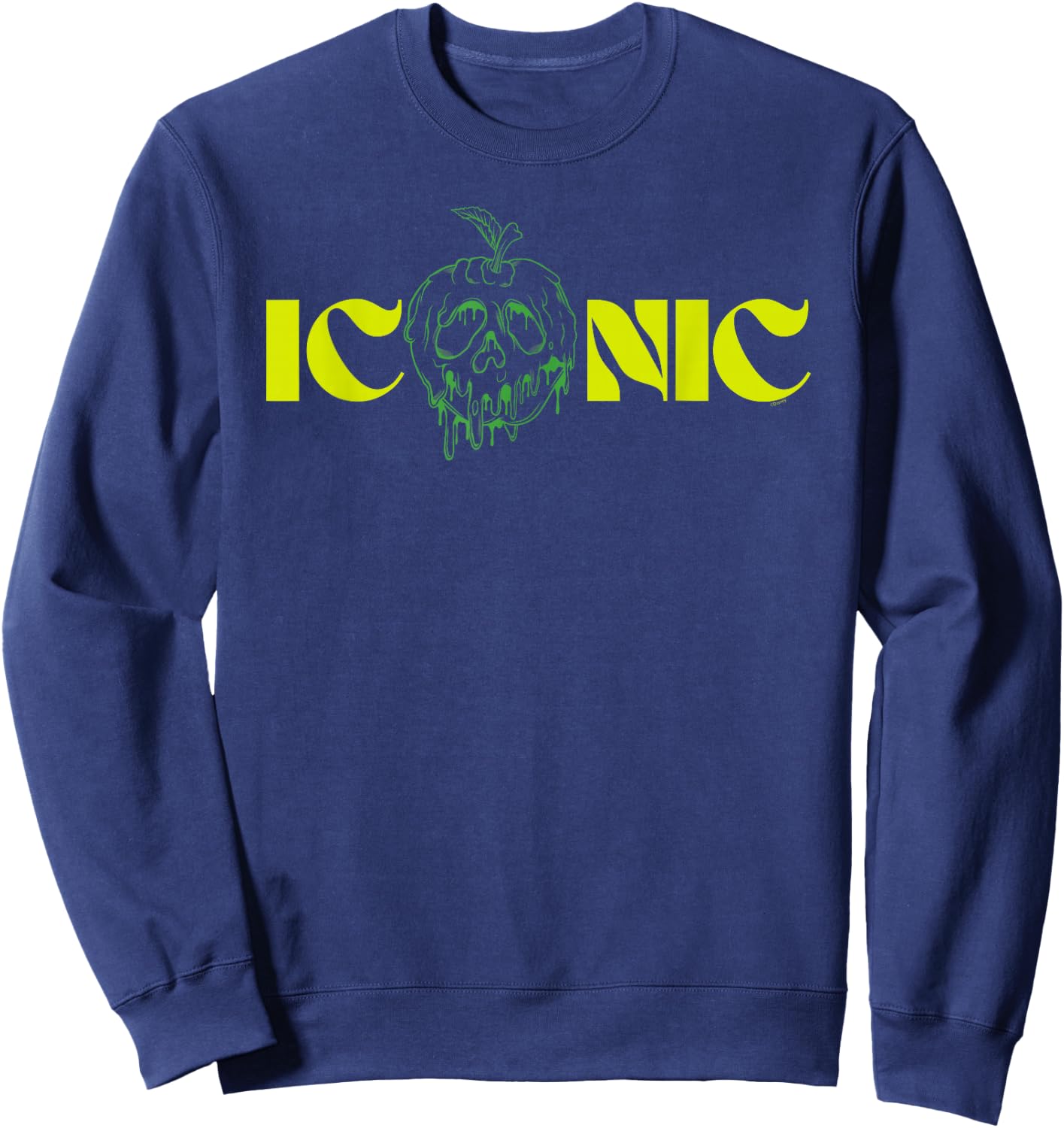 Disney Villains Evil Queen Poisoned Apple Iconic Sweatshirt - Sweatshirt | Navy