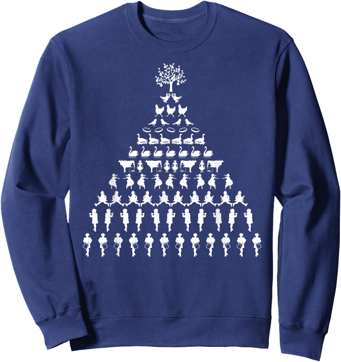 12 Days Of Christmas Sweatshirt - Sweatshirt | Navy