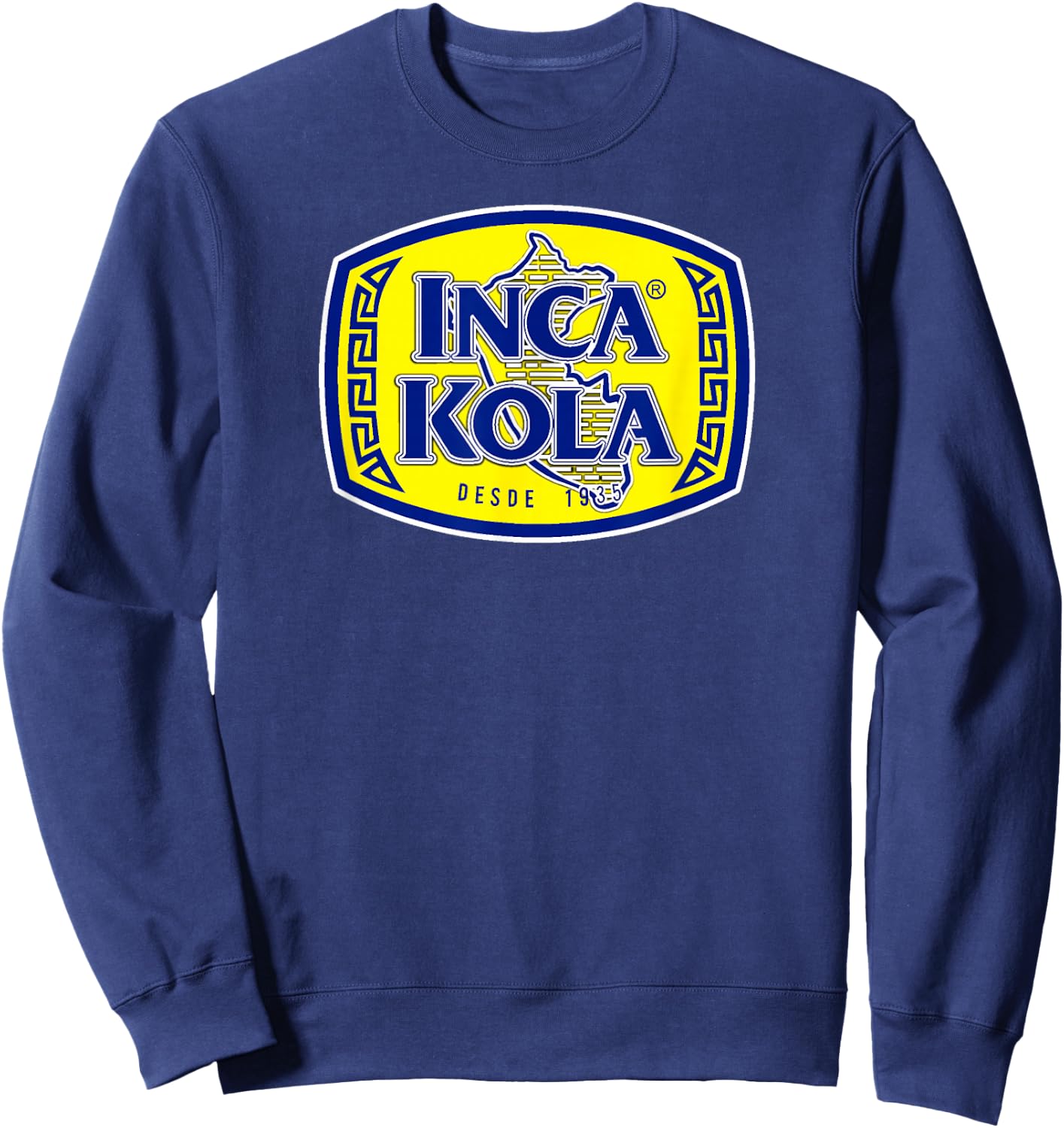 Inca Kola Soda Drink Peru Peruvian Lime Ceviche Aji Sweatshirt - Sweatshirt | Navy