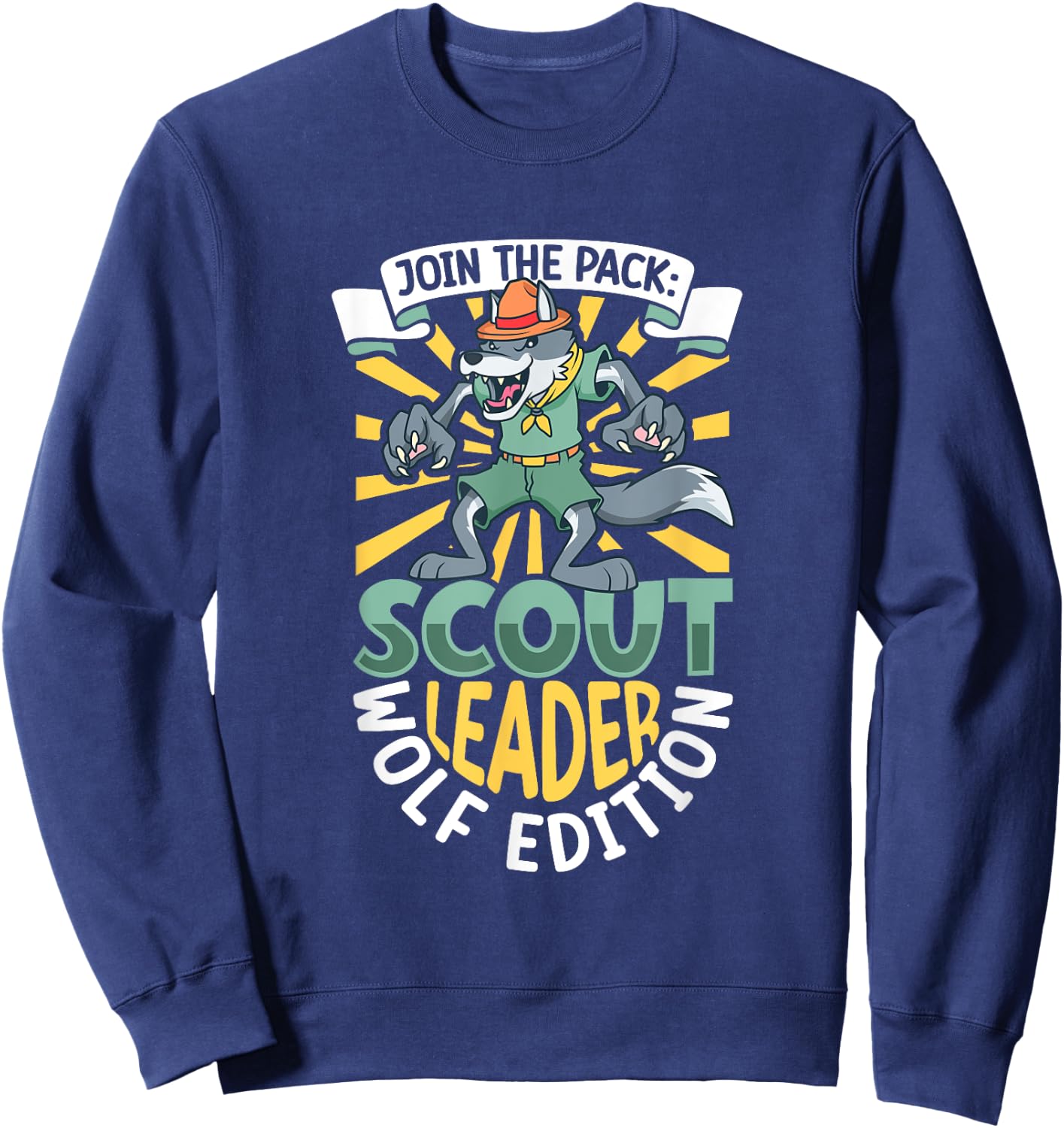 Wolf Edition - Scout Leader Sweatshirt - Sweatshirt | Navy